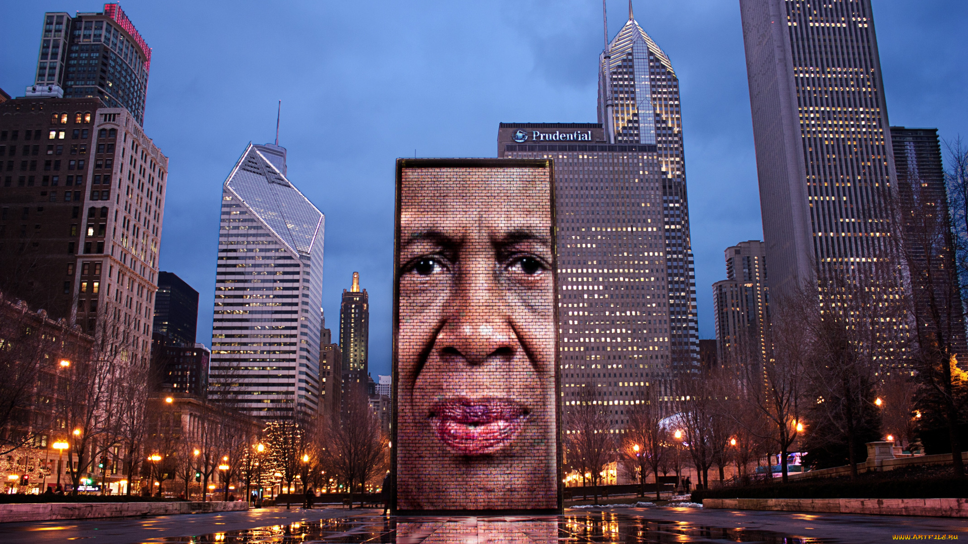 города, Чикаго, сша, небоскрёбы, здания