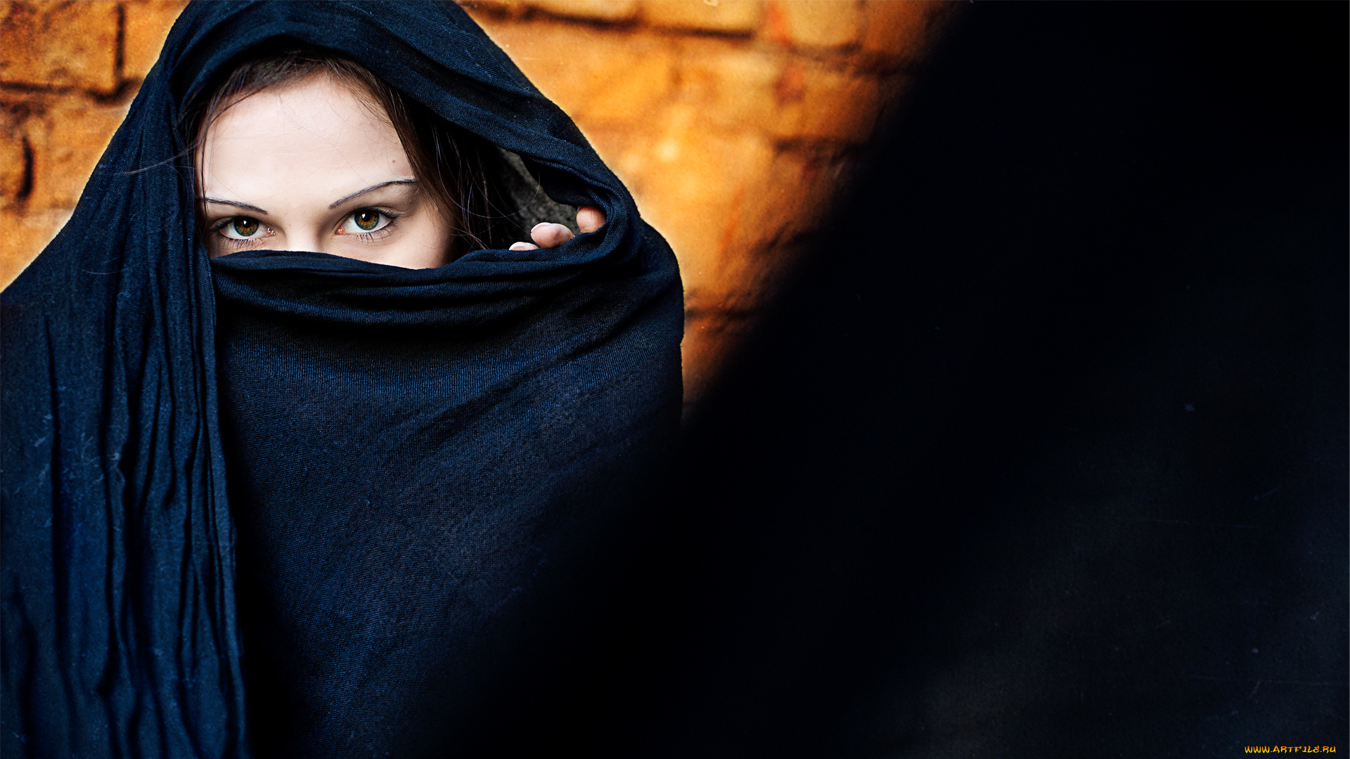 разное, глаза, девушка, восток, тайна