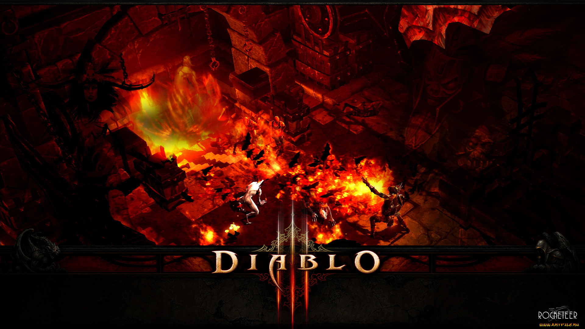 видео, игры, diablo, iii