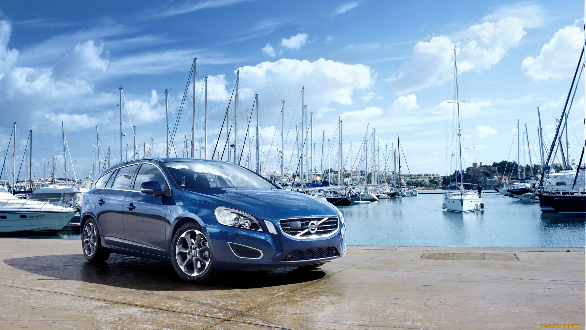 2011, volvo, v60, автомобили