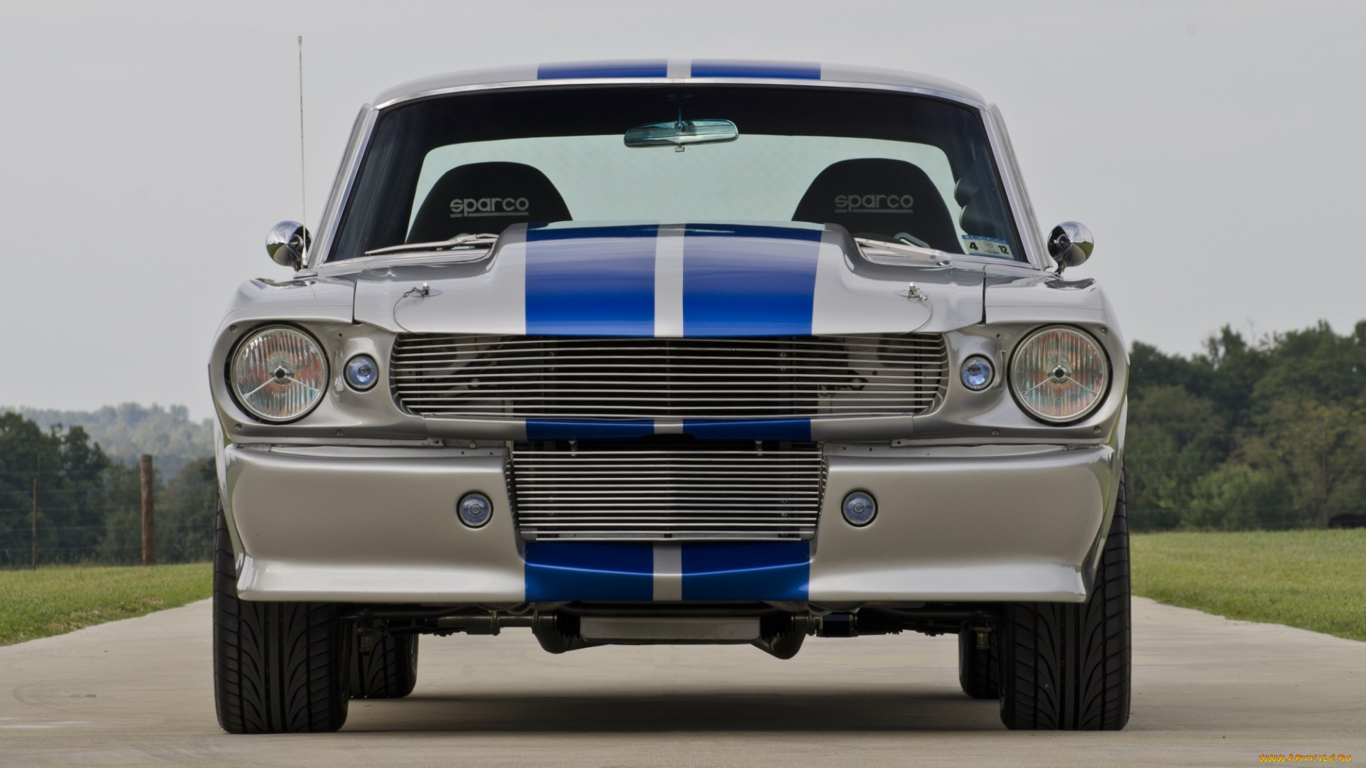 ford, mustang, restmod, автомобили