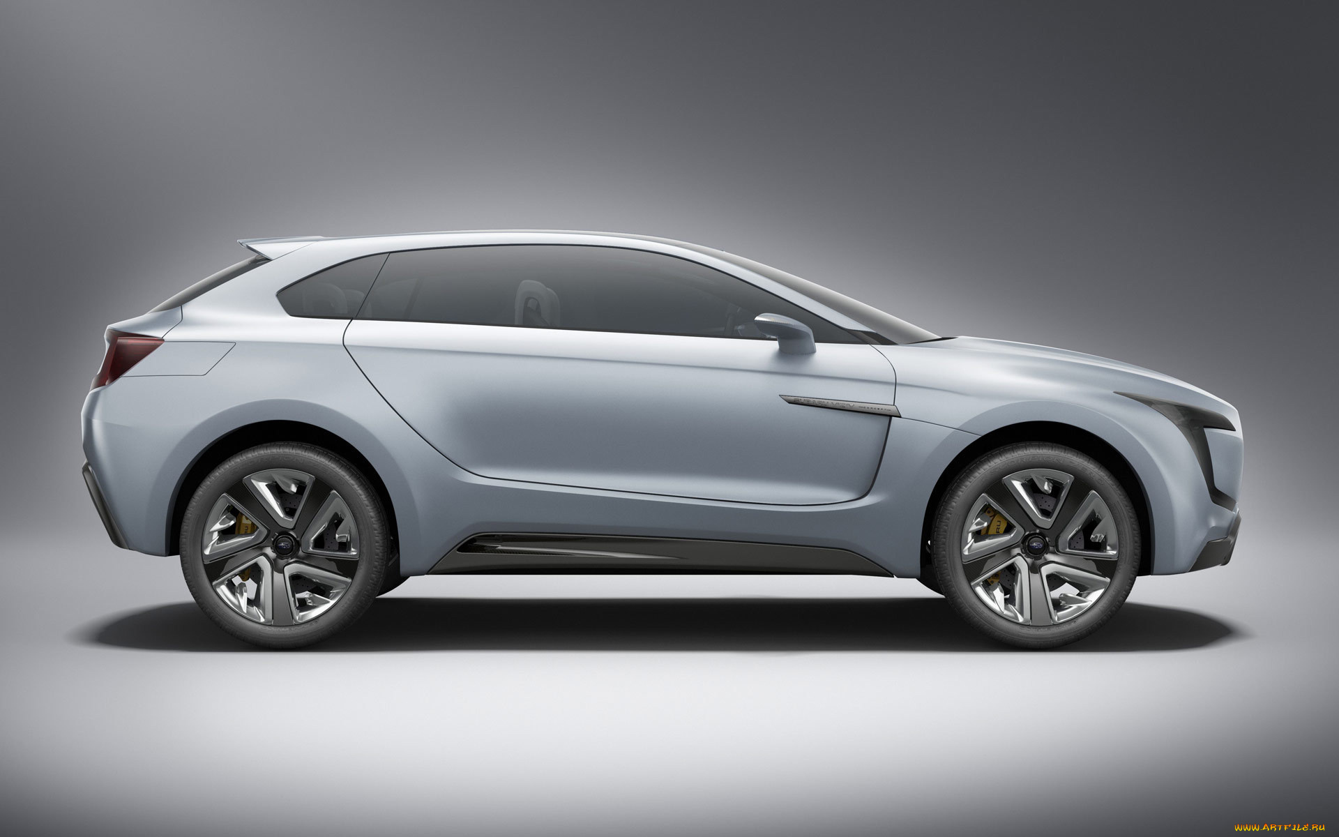 автомобили, 3д, viziv, concept, subaru