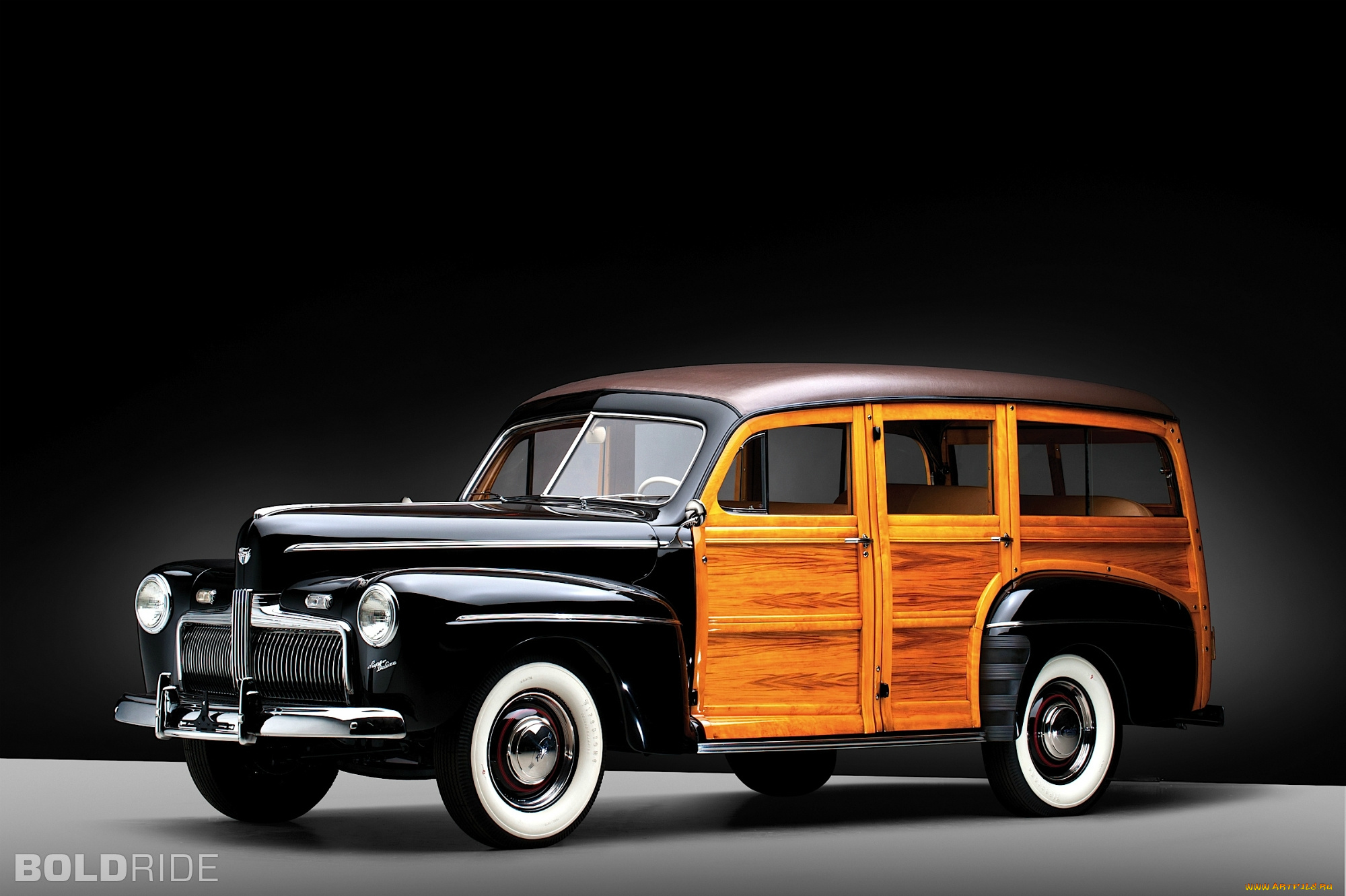 ford, super, deluxe, woodie, station, wagon, автомобили, классика