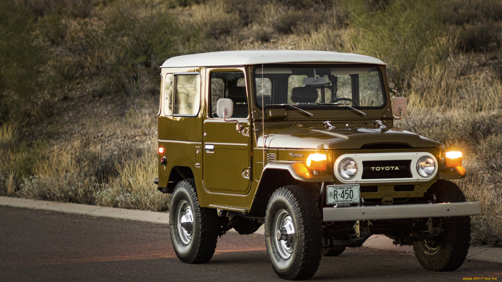 1977-toyota-fj40-land-cruiser, автомобили, toyota, land