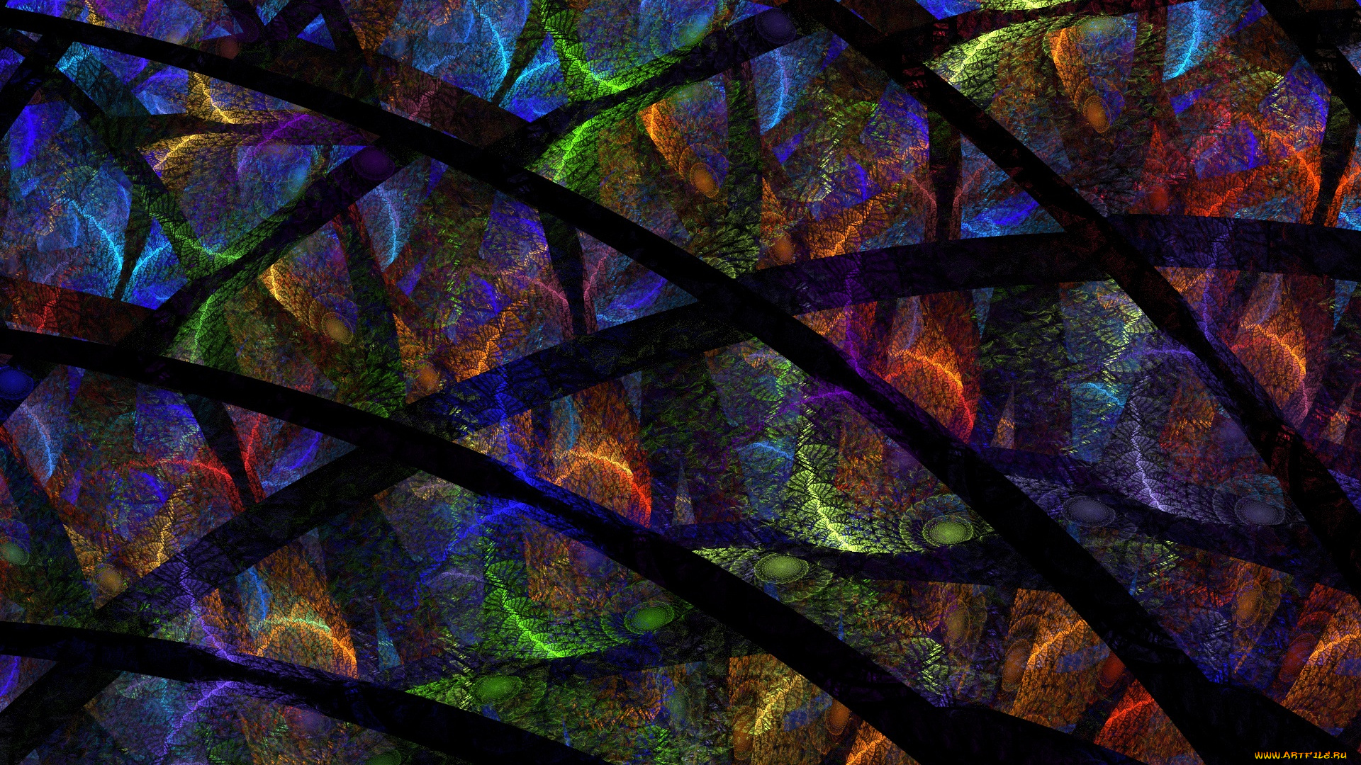 3д, графика, fractal, , фракталы, цвета, фон, узор