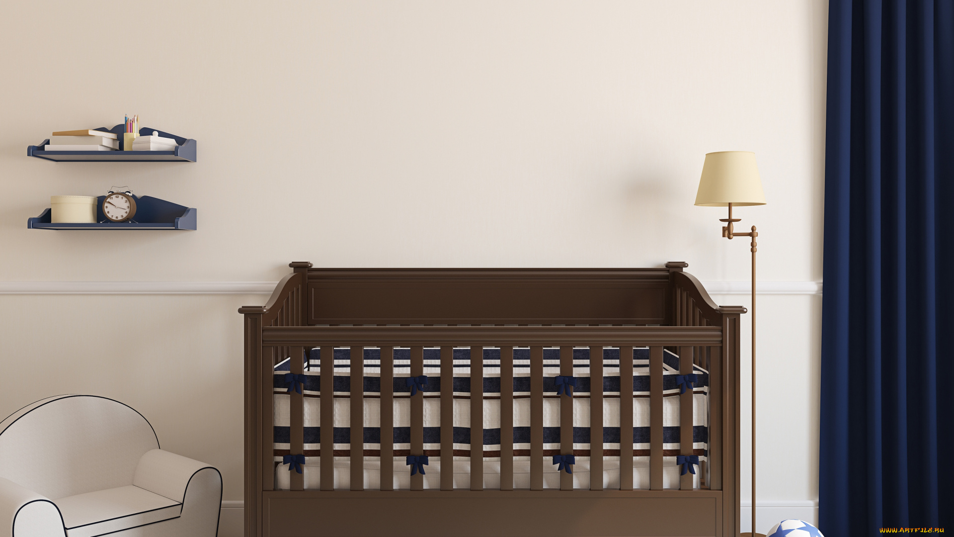 3д, графика, realism, , реализм, дизайн, детская, комната, оформление