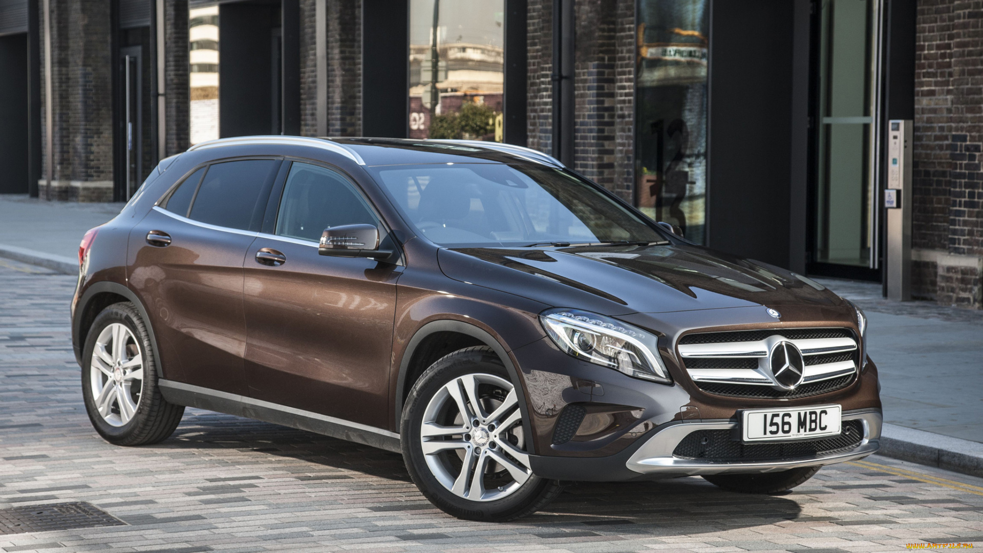 автомобили, mercedes-benz, cdi, gla, 200, x156, uk-spec, темный, 2014