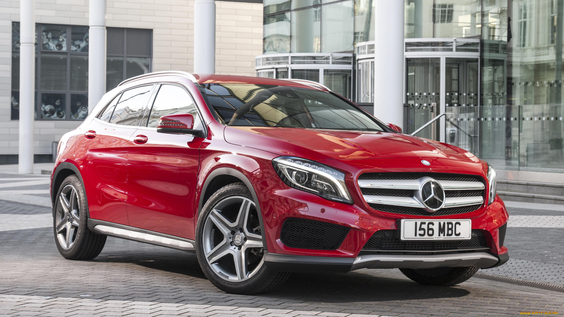 автомобили, mercedes-benz, package, sport, uk-spec, amg, 4matic, 250, x156, gla, 2014, красный