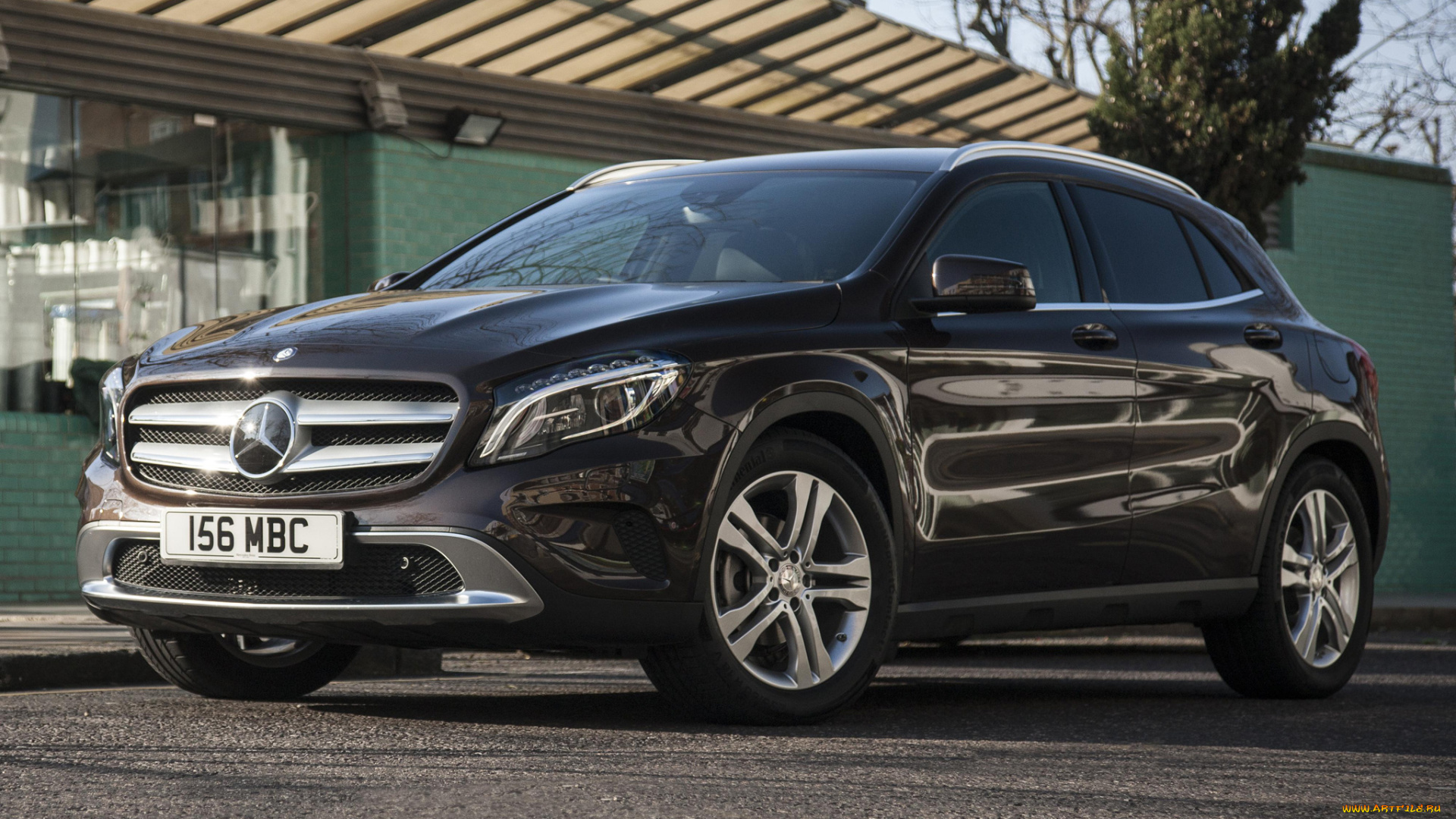 автомобили, mercedes-benz, темный, 2014, x156, uk-spec, cdi, gla, 200