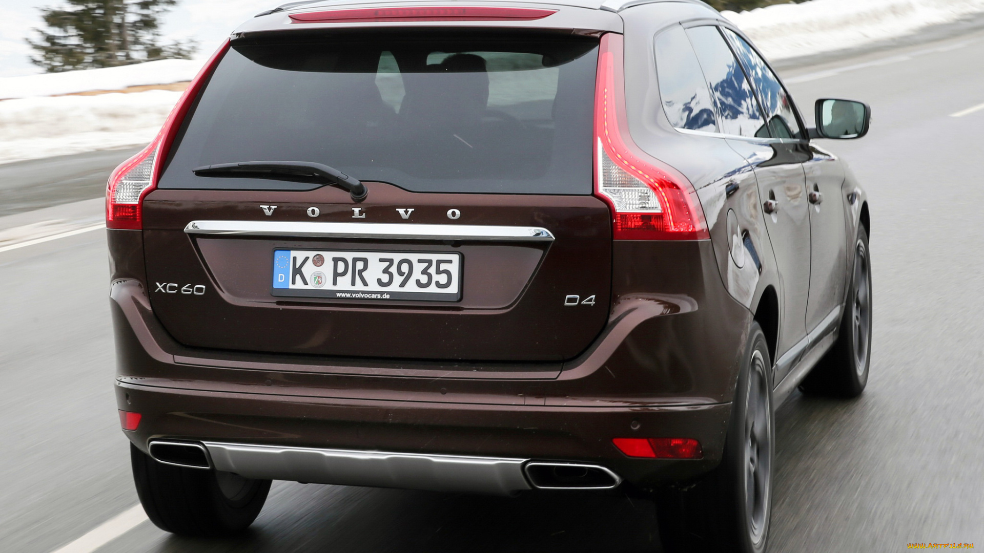 автомобили, volvo, d4, xc60, 2013г, темный