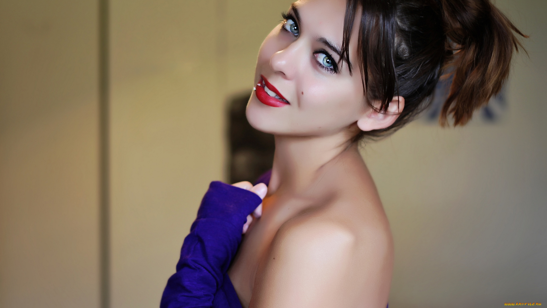 девушки, -unsort, , брюнетки, , шатенки, прическа, лицо, взгляд