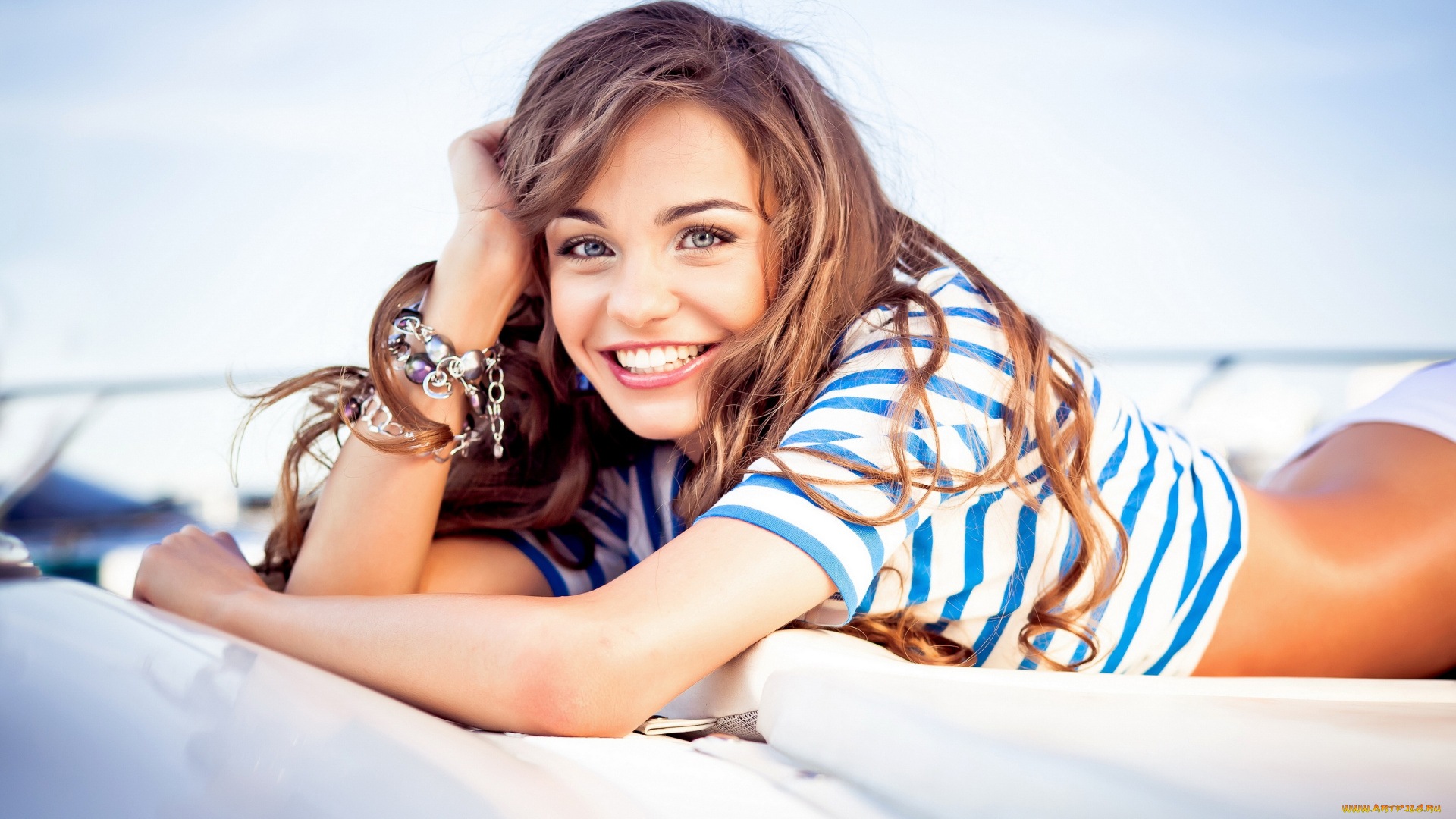 девушки, -unsort, , брюнетки, , шатенки, улыбка