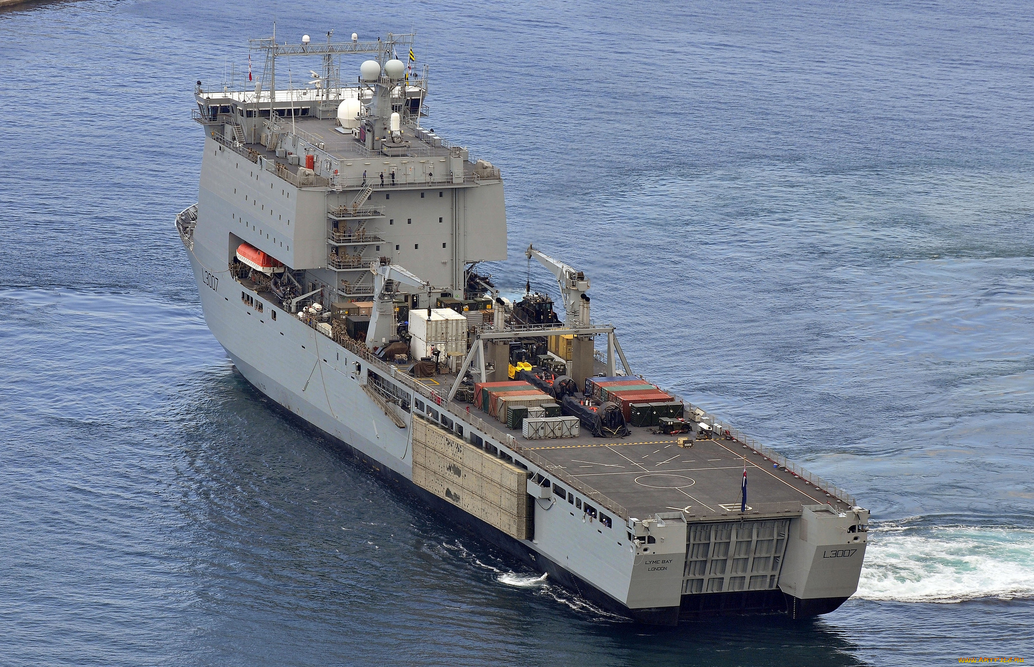 royal, fleet, auxiliary, ship, lyme, bay, корабли, другое, океан, корабль, военный