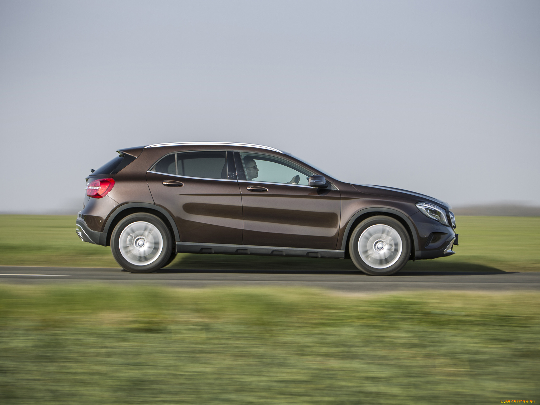 автомобили, mercedes-benz, 2014, x156, gla, 200, uk-spec, cdi, темный