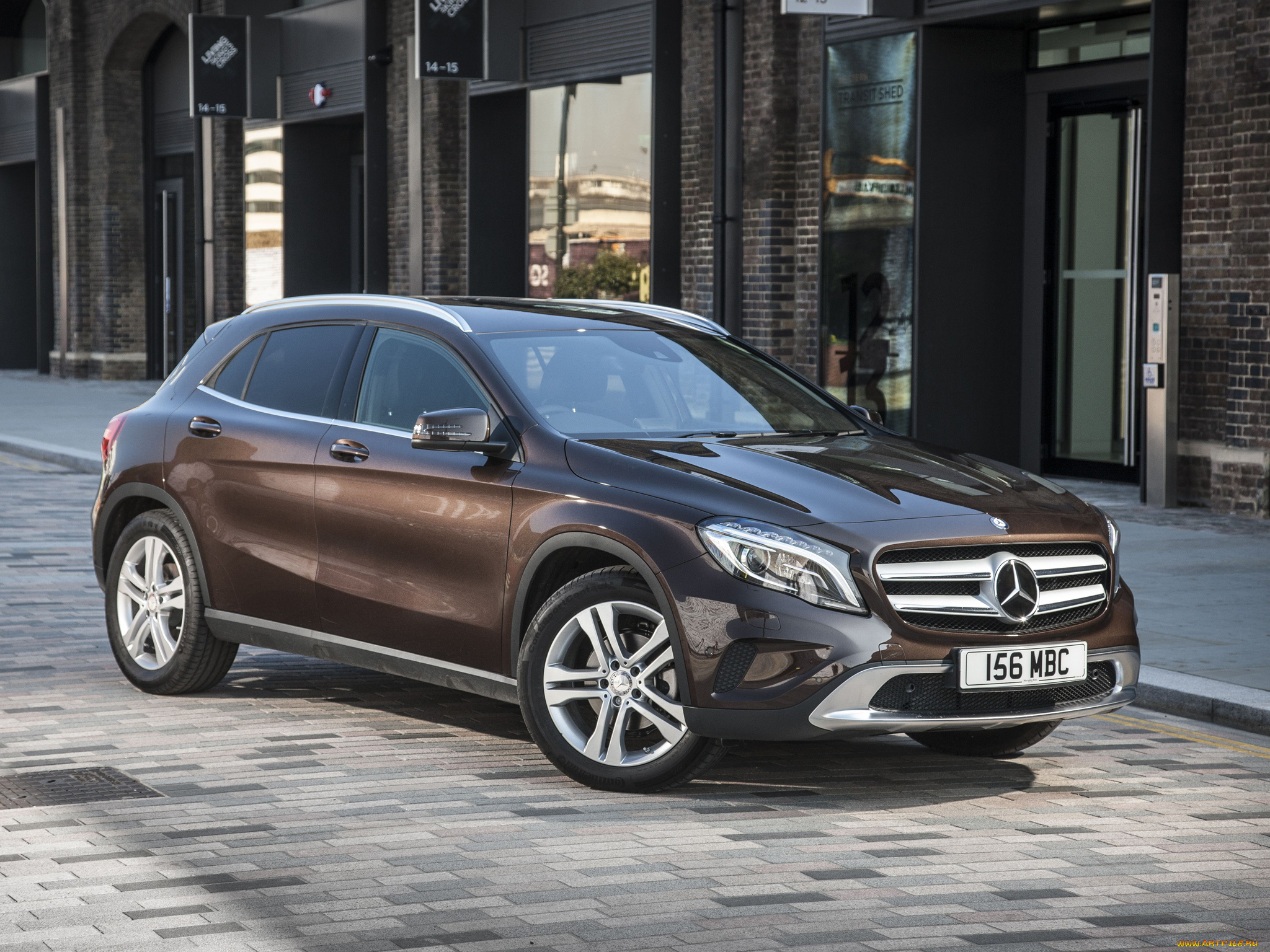 автомобили, mercedes-benz, cdi, gla, 200, x156, uk-spec, темный, 2014