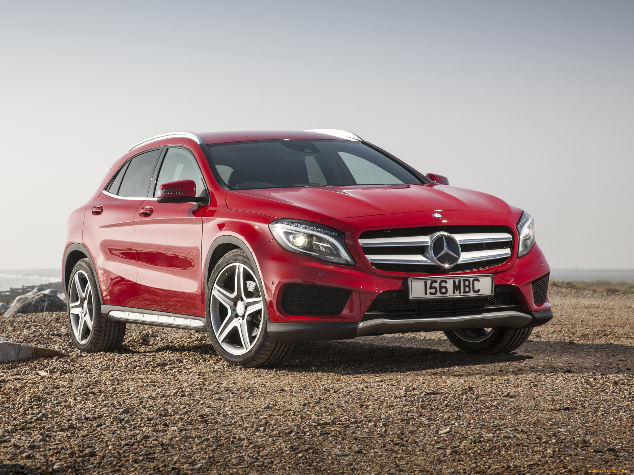 автомобили, mercedes-benz, x156, package, uk-spec, 250, 2014, красный, 4matic, amg, sport, gla