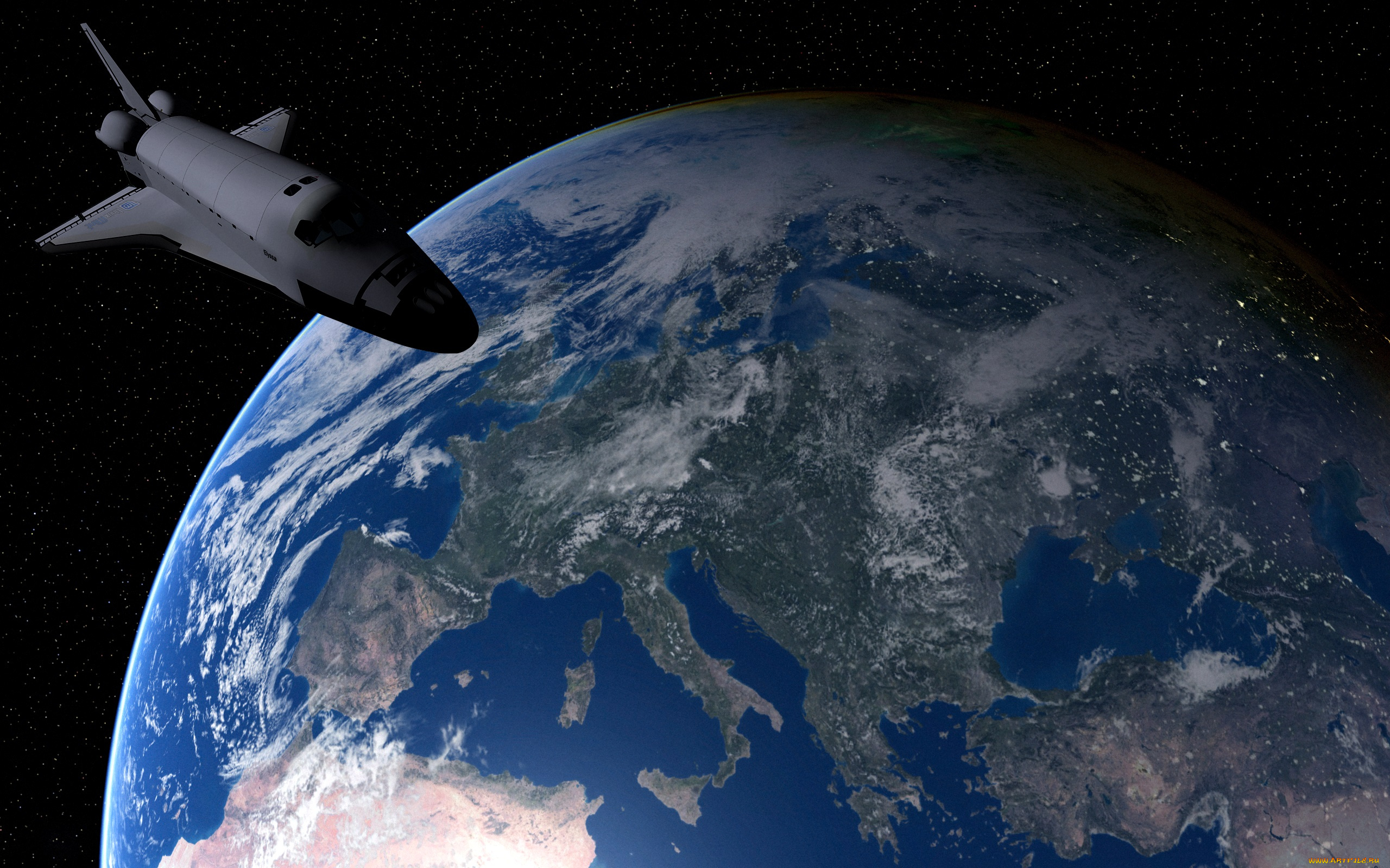 космос, космические, корабли, , космические, станции, шатл, планета, земля