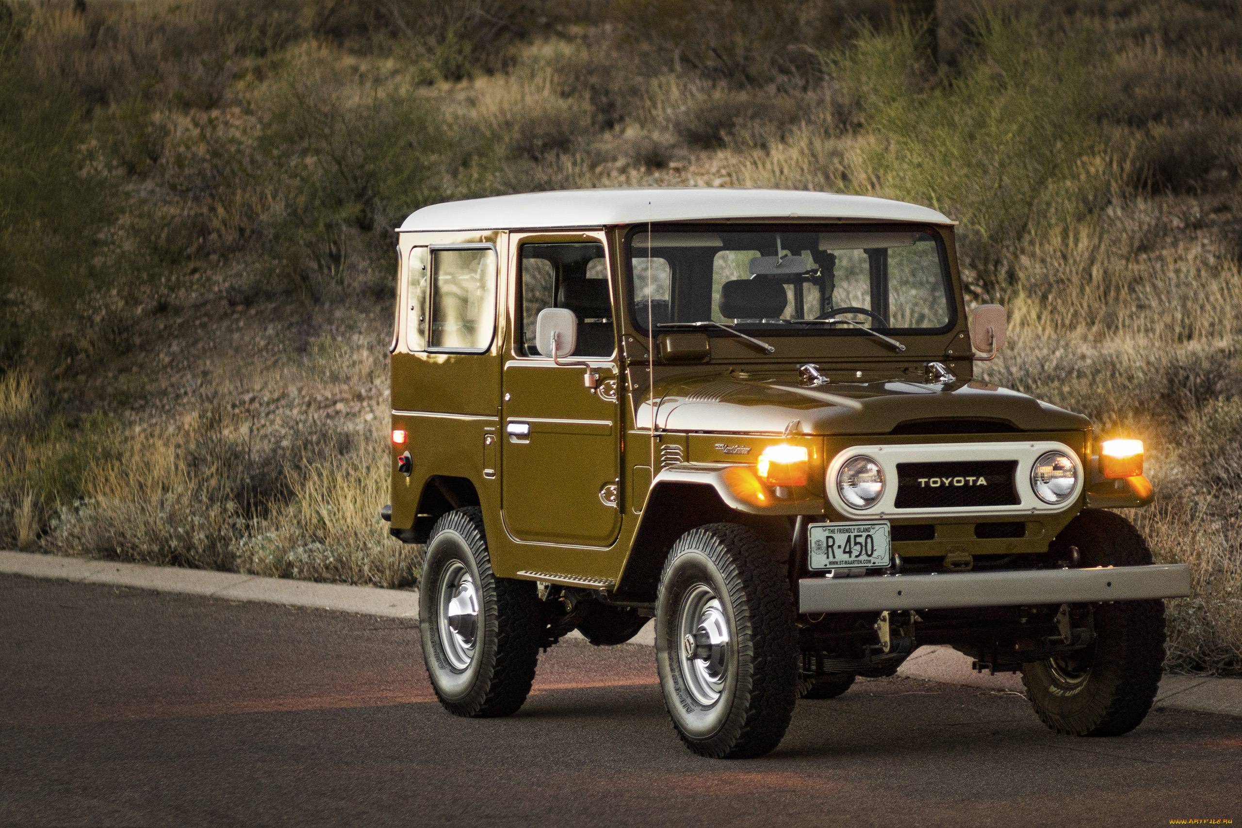 1977-toyota-fj40-land-cruiser, автомобили, toyota, land