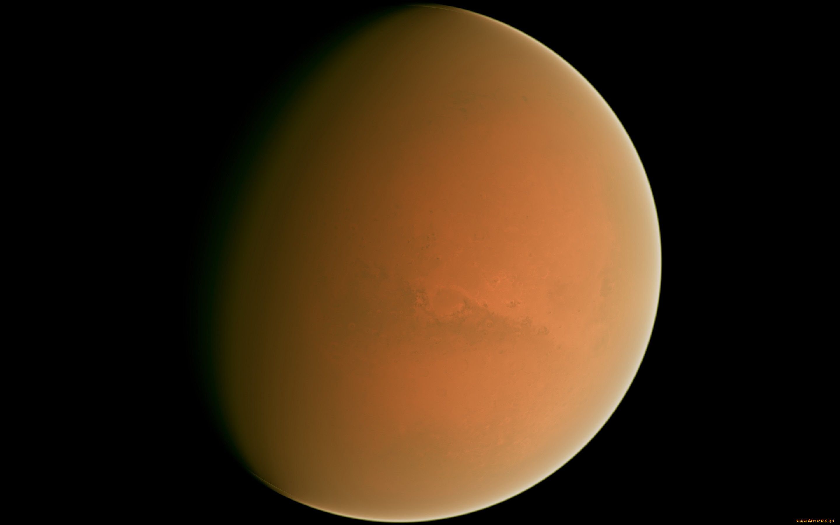 космос, марс, планета