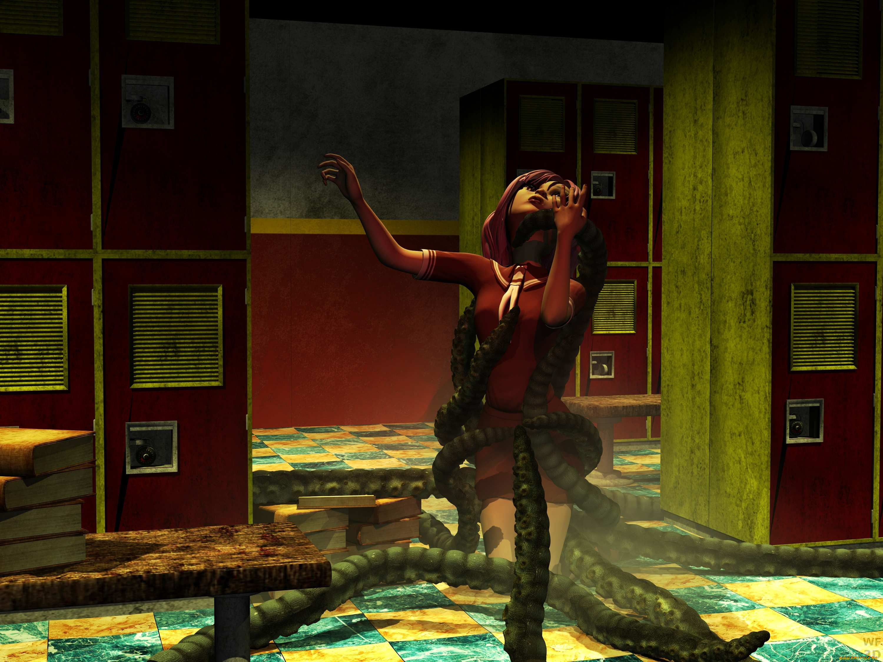 3д, графика, fantasy, , фантазия, девушка