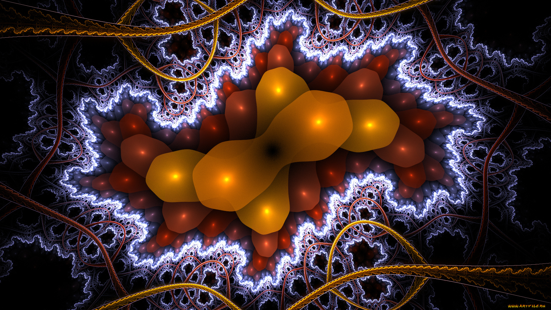 3д, графика, фантазия, , fantasy, узор, фон, цвета