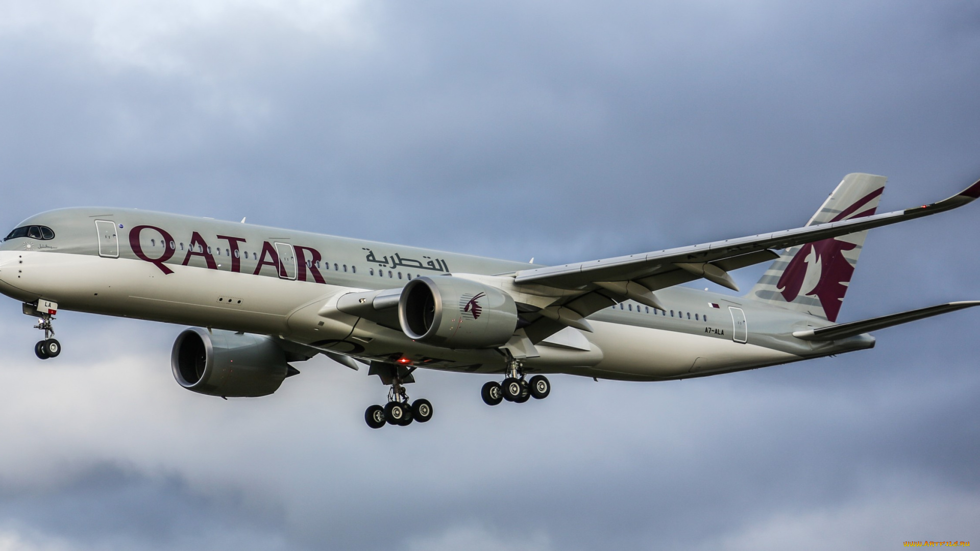 airbus, a350, авиация, пассажирские, самолёты, авиалайнер, полет, небо