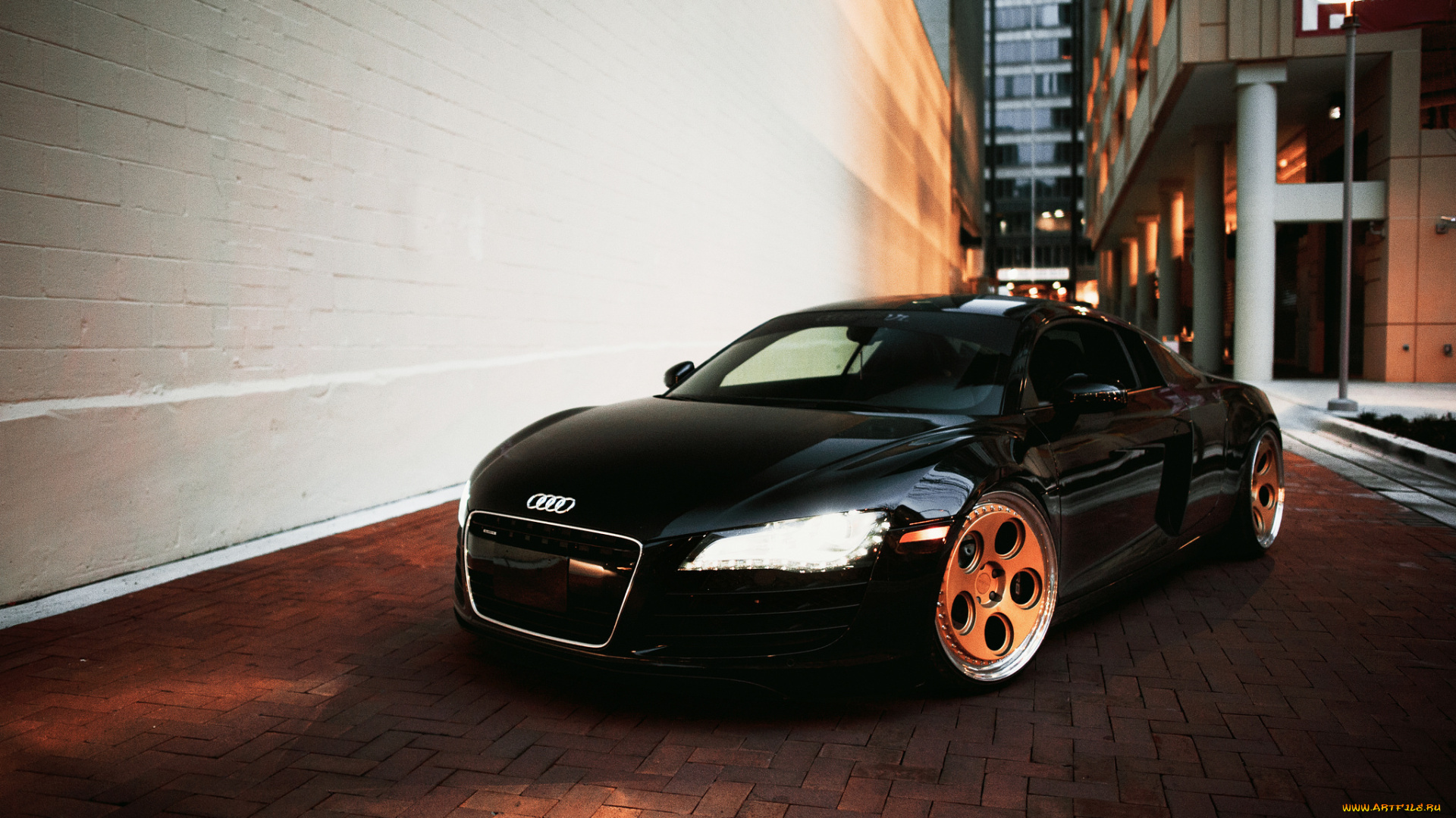 audi, r8, автомобили, audi, черный, r8