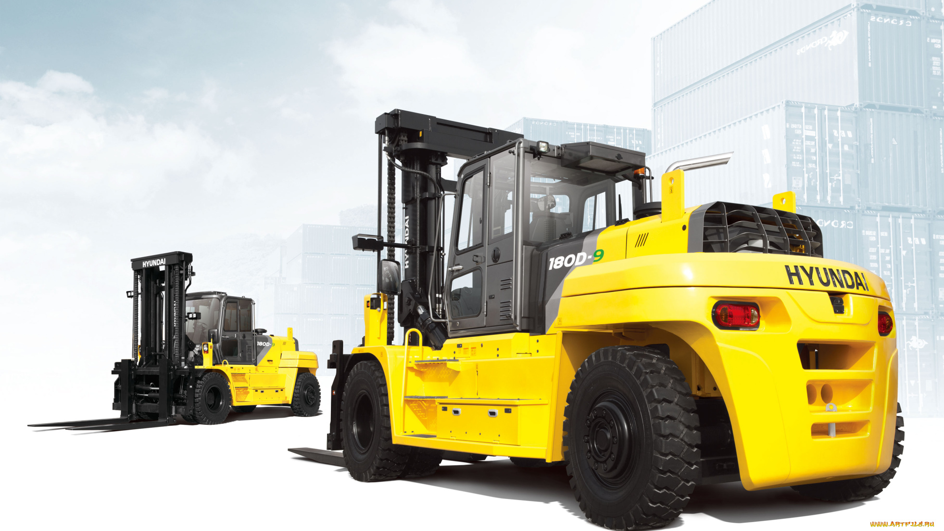 техника, автопогрузчики, hyundai