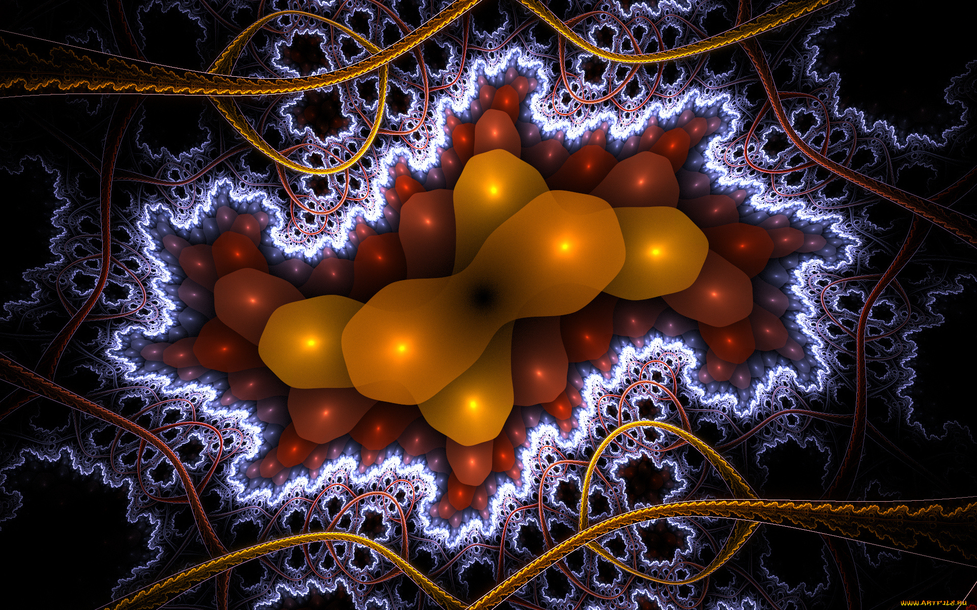 3д, графика, фантазия, , fantasy, узор, фон, цвета