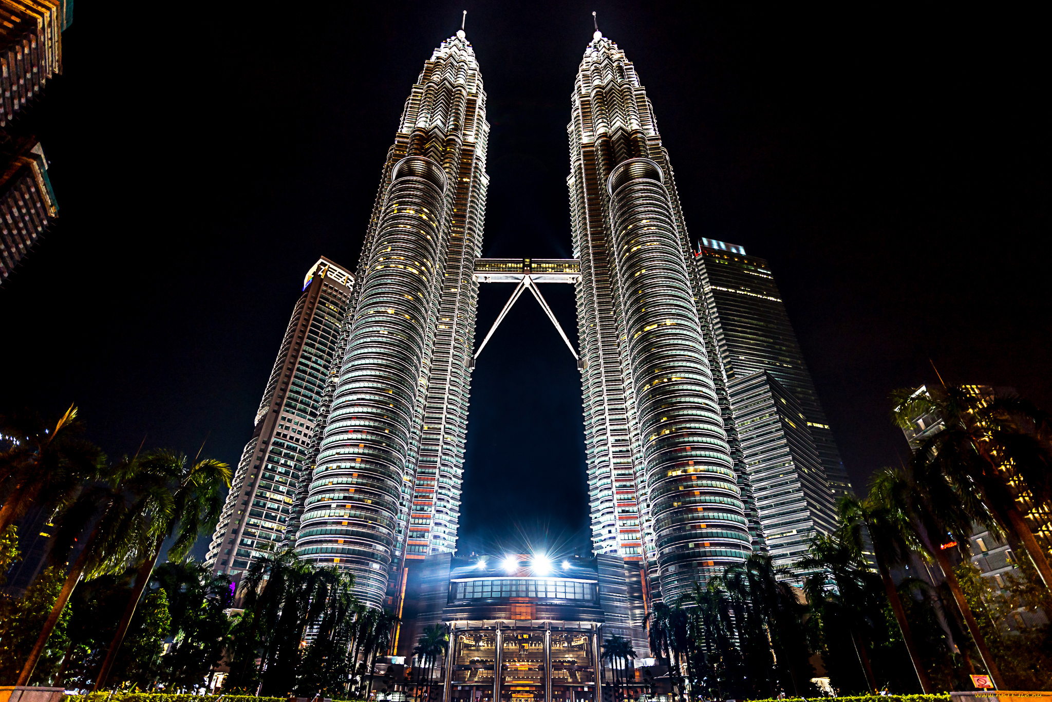 twins, towers, in, kuala, lumpur, malaysia, города, куала-лумпур, , малайзия, башни