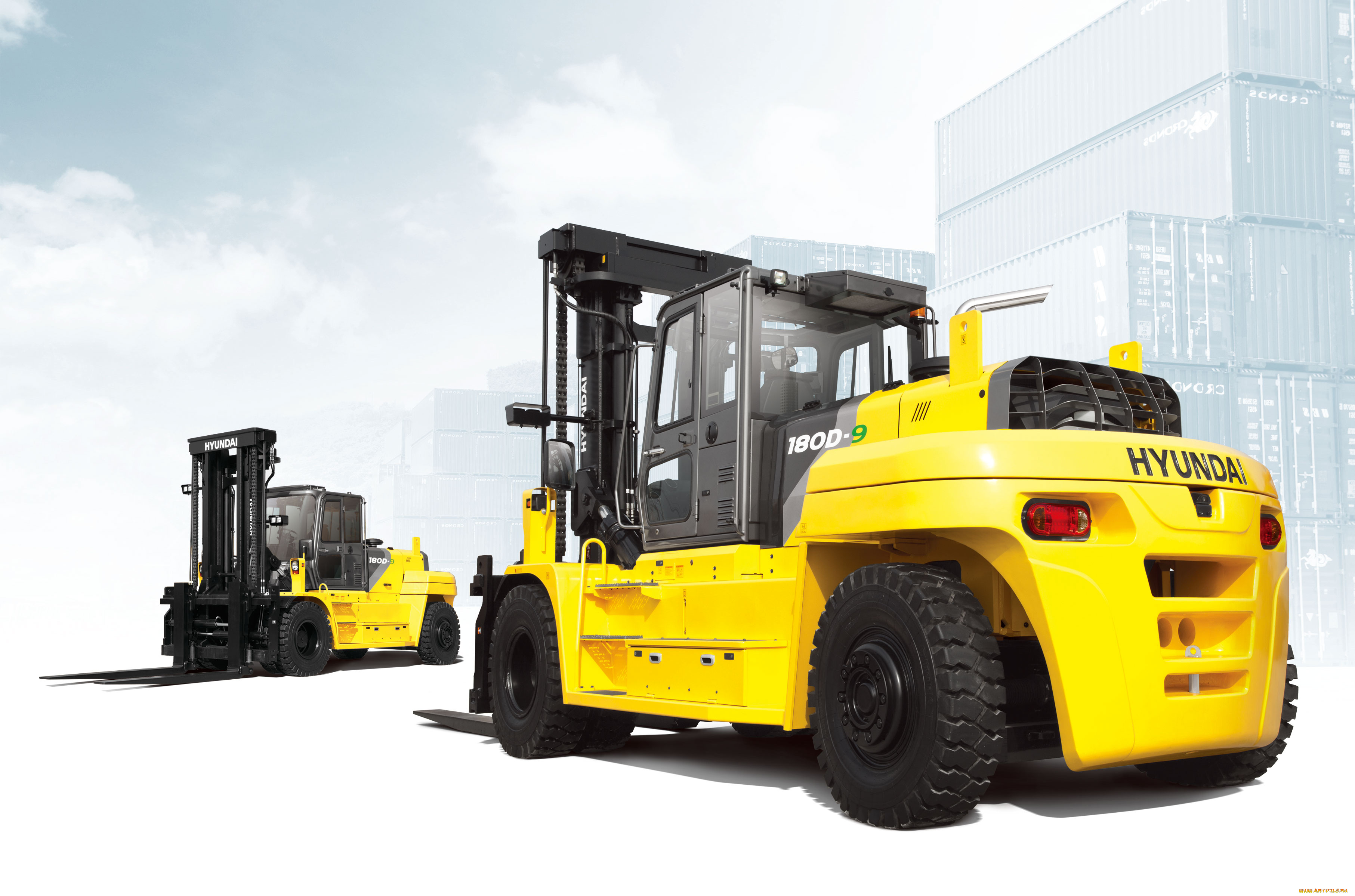 техника, автопогрузчики, hyundai
