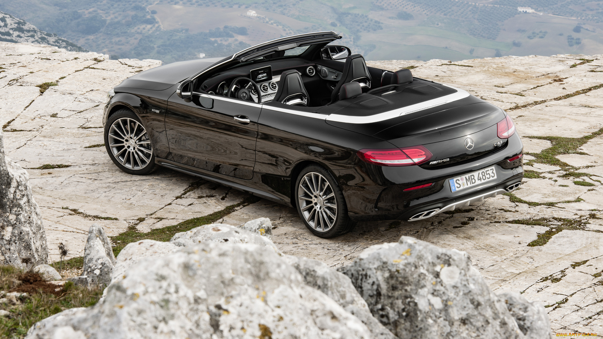 автомобили, mercedes-benz, cabriolet, c, 43, 4matic, 2016г, a205, mercedes-amg