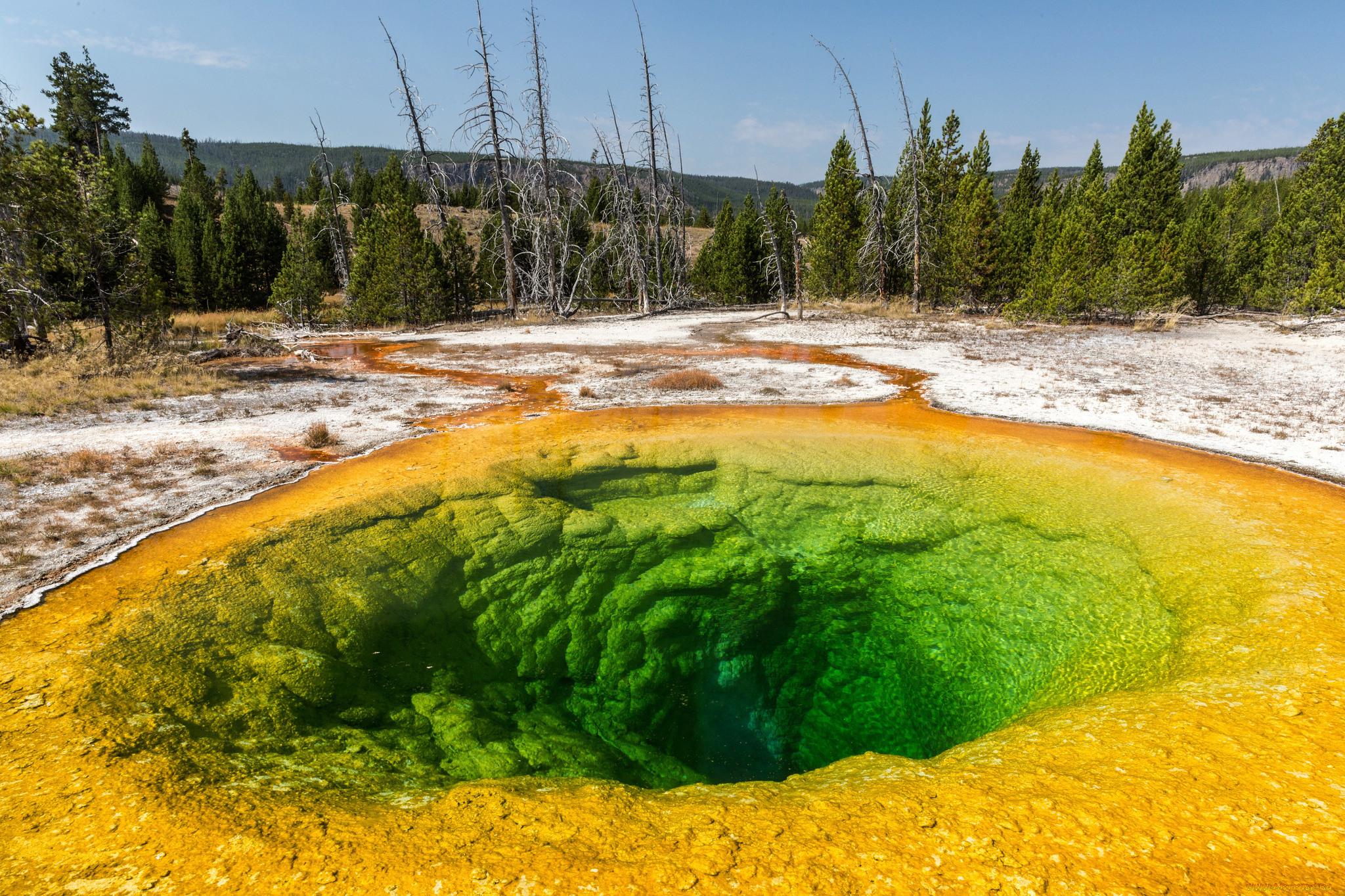 природа, стихия, плато, гейзер