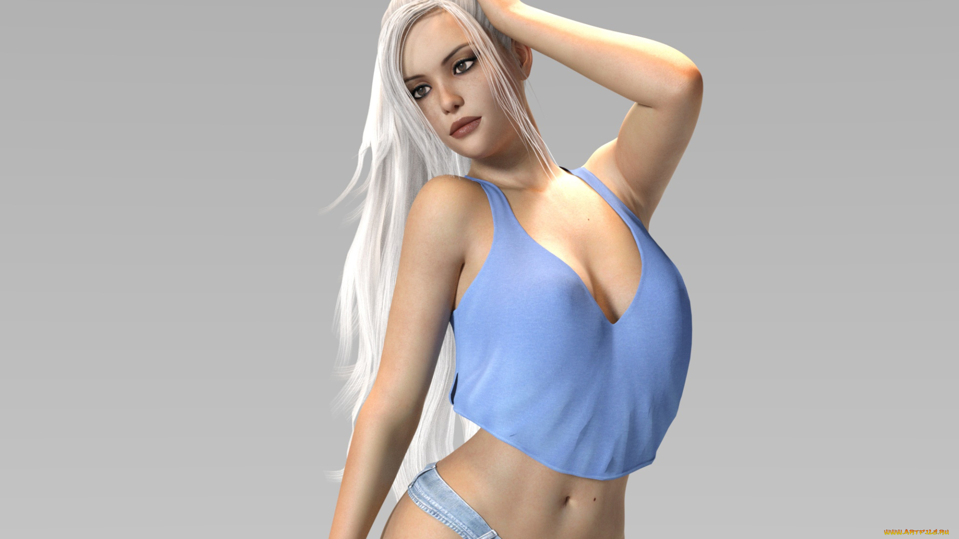 3д, графика, люди, , people, девушка, фон, взгляд