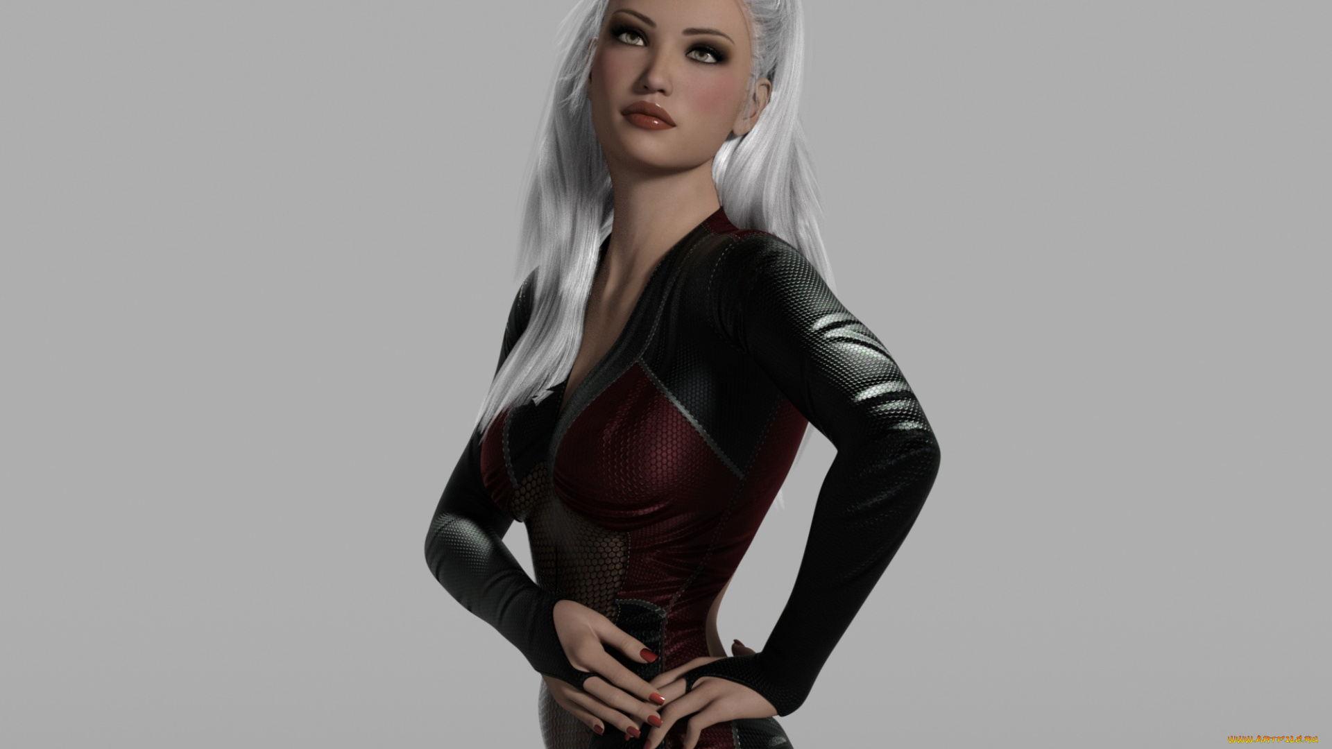 3д, графика, люди, , people, фон, взгляд, девушка