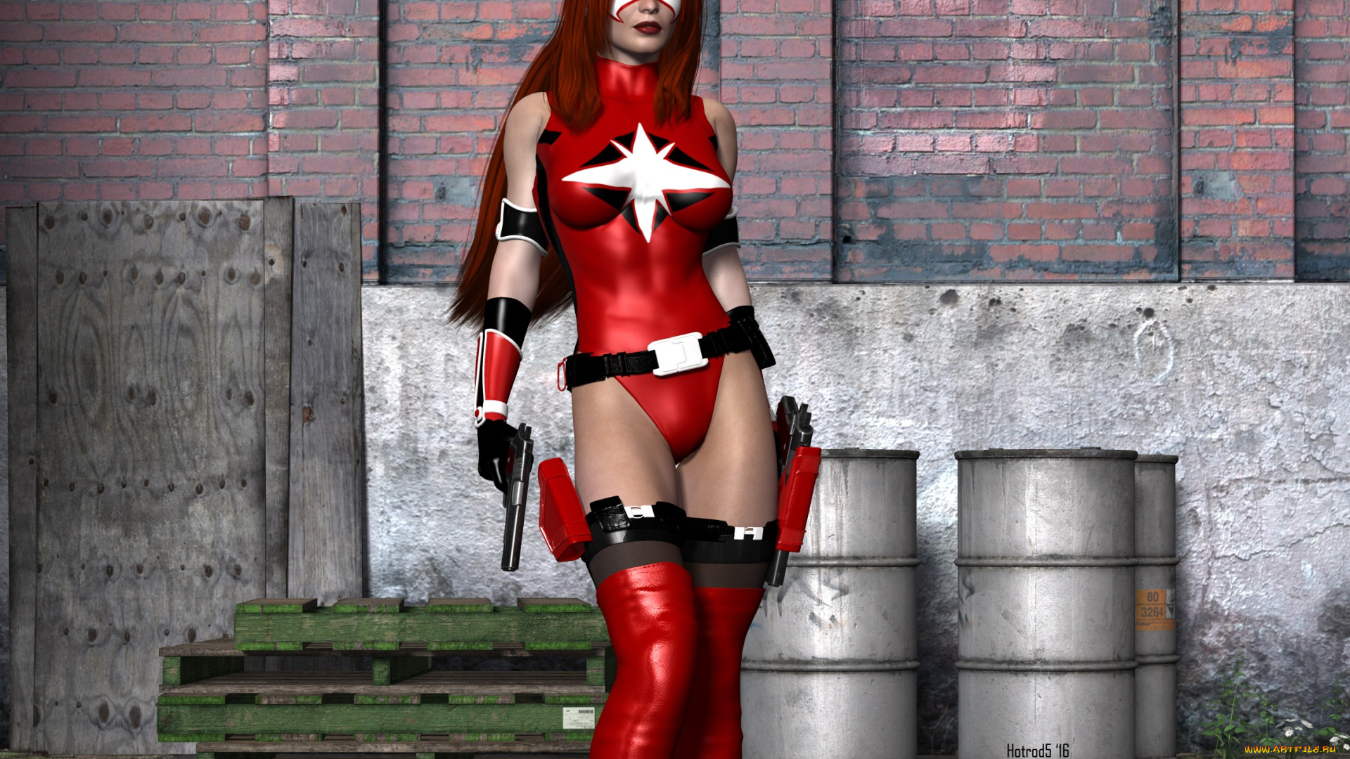 3д, графика, существа, , creatures, фон, взгляд, девушка