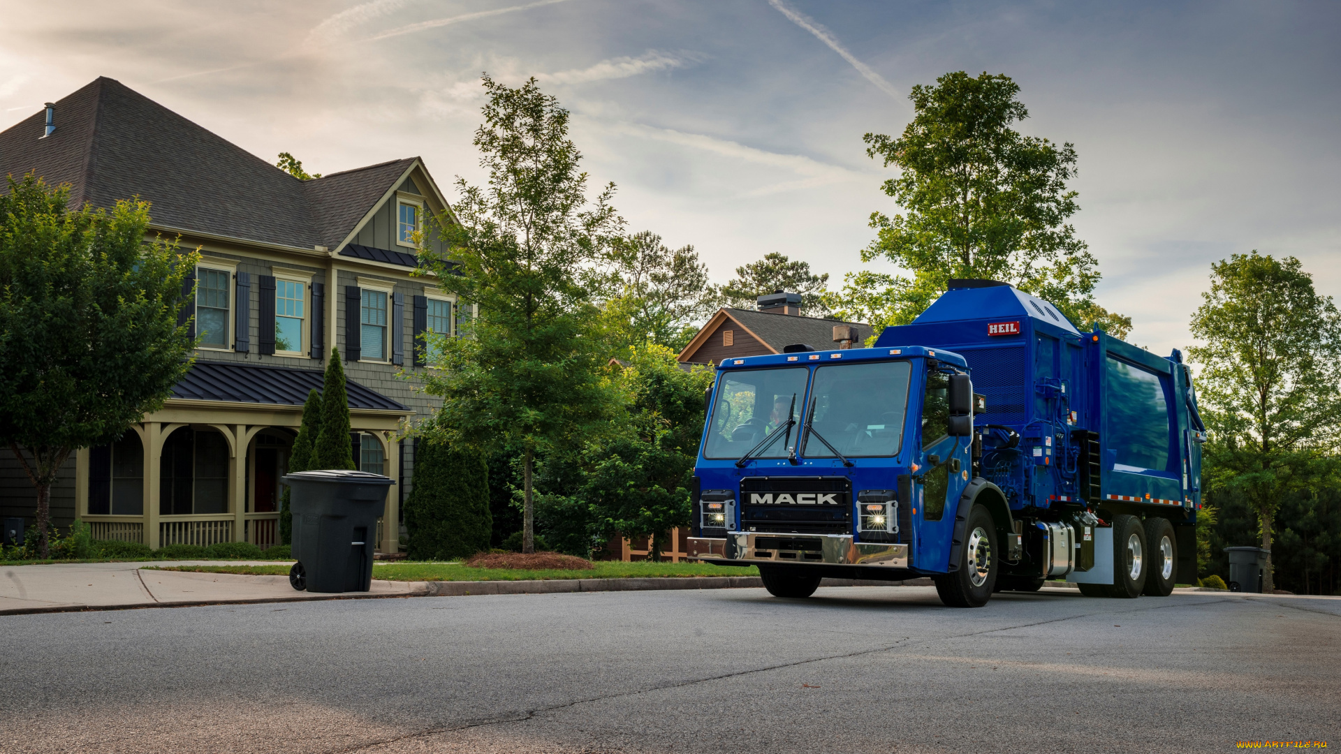 автомобили, мусоровозы, mack