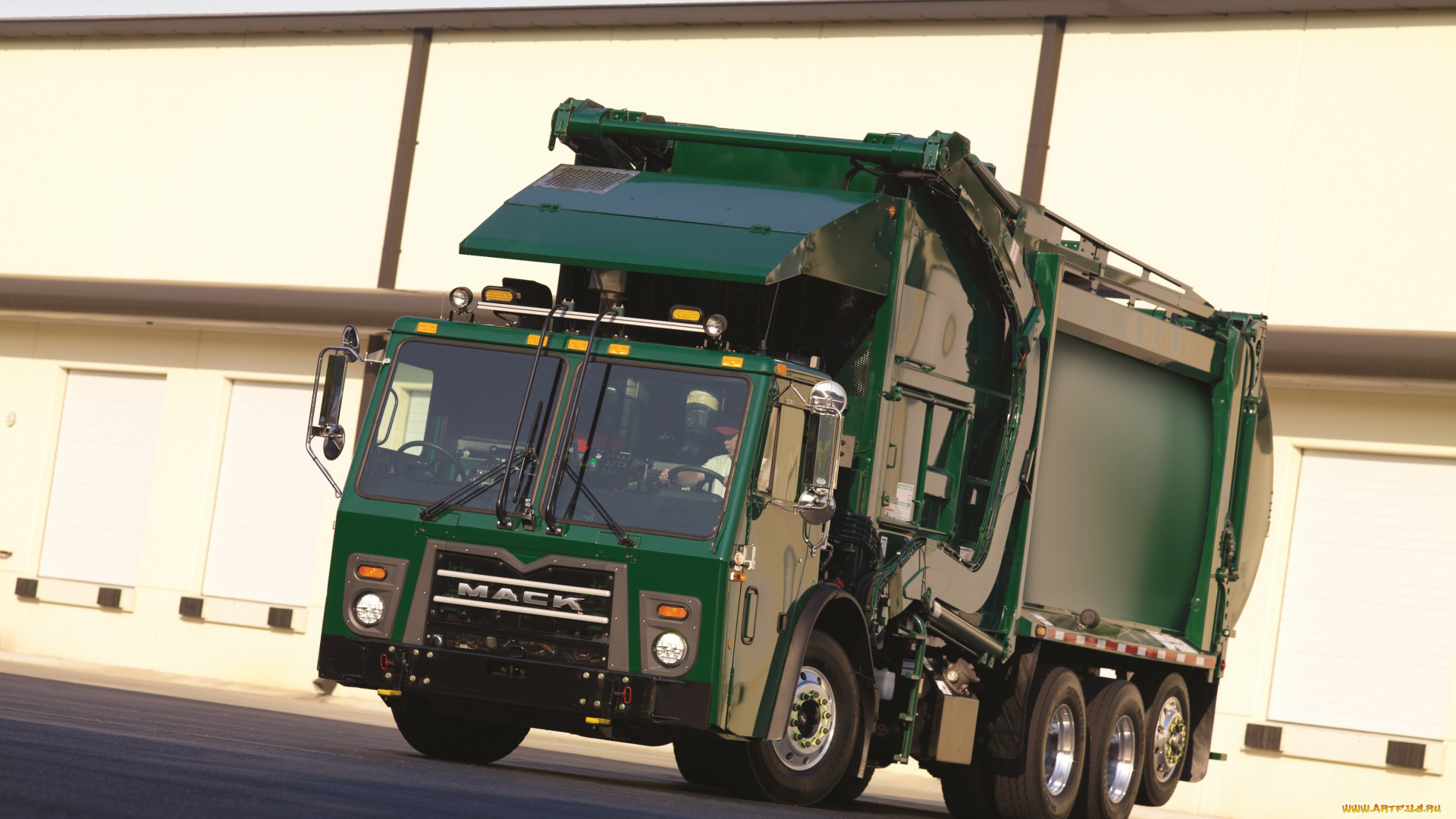 автомобили, мусоровозы, mack