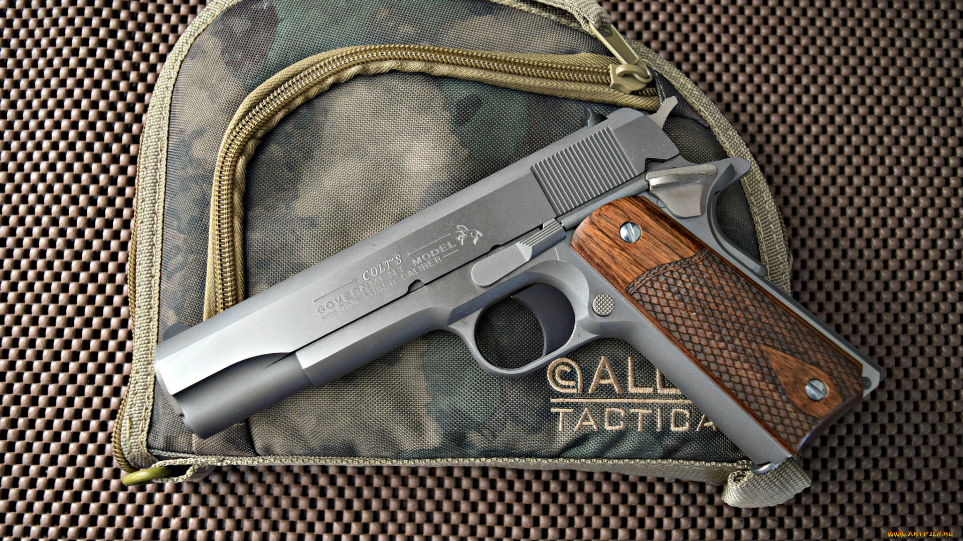 colt, 9mm, оружие, пистолеты, ствол