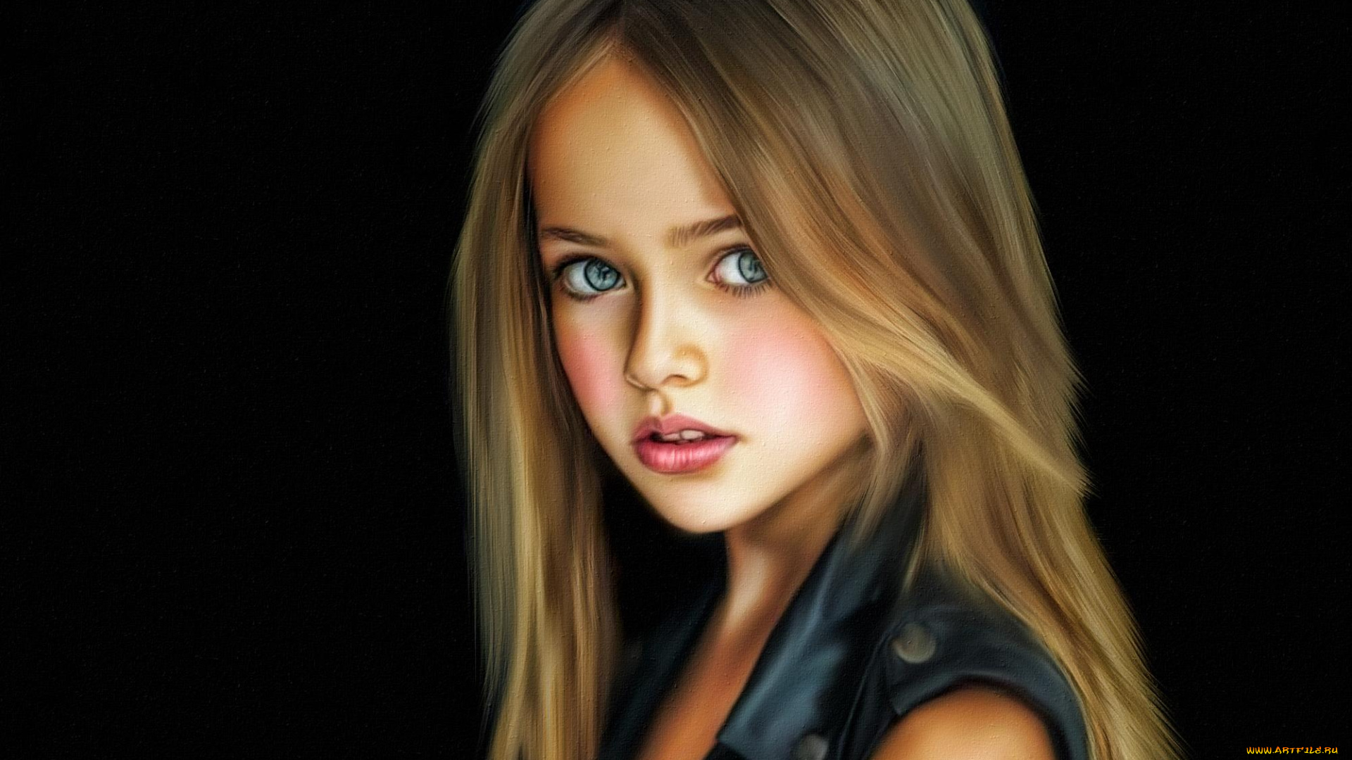 рисованное, люди, модель, кристина, пименова, kristina, pimenova, холст, портрет