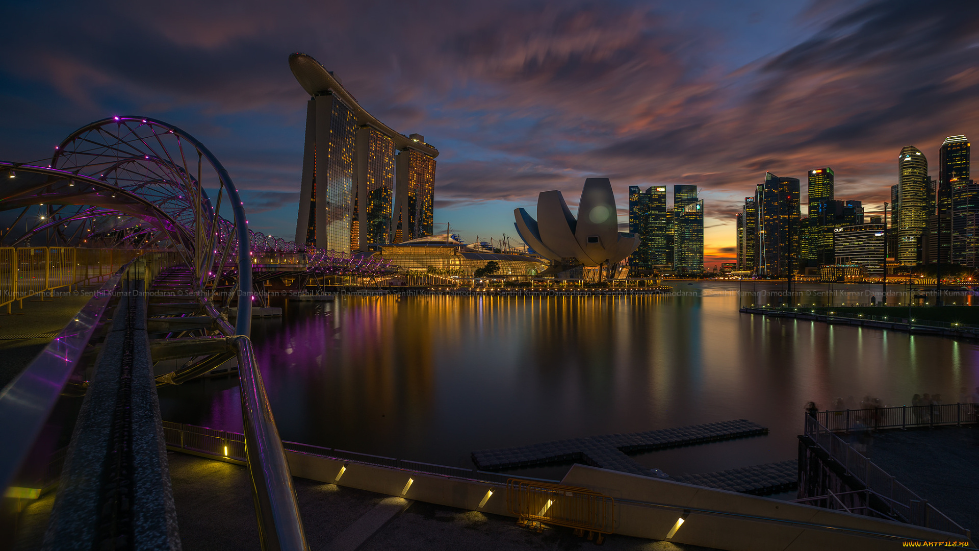 singapore, города, сингапур, , сингапур, панорама