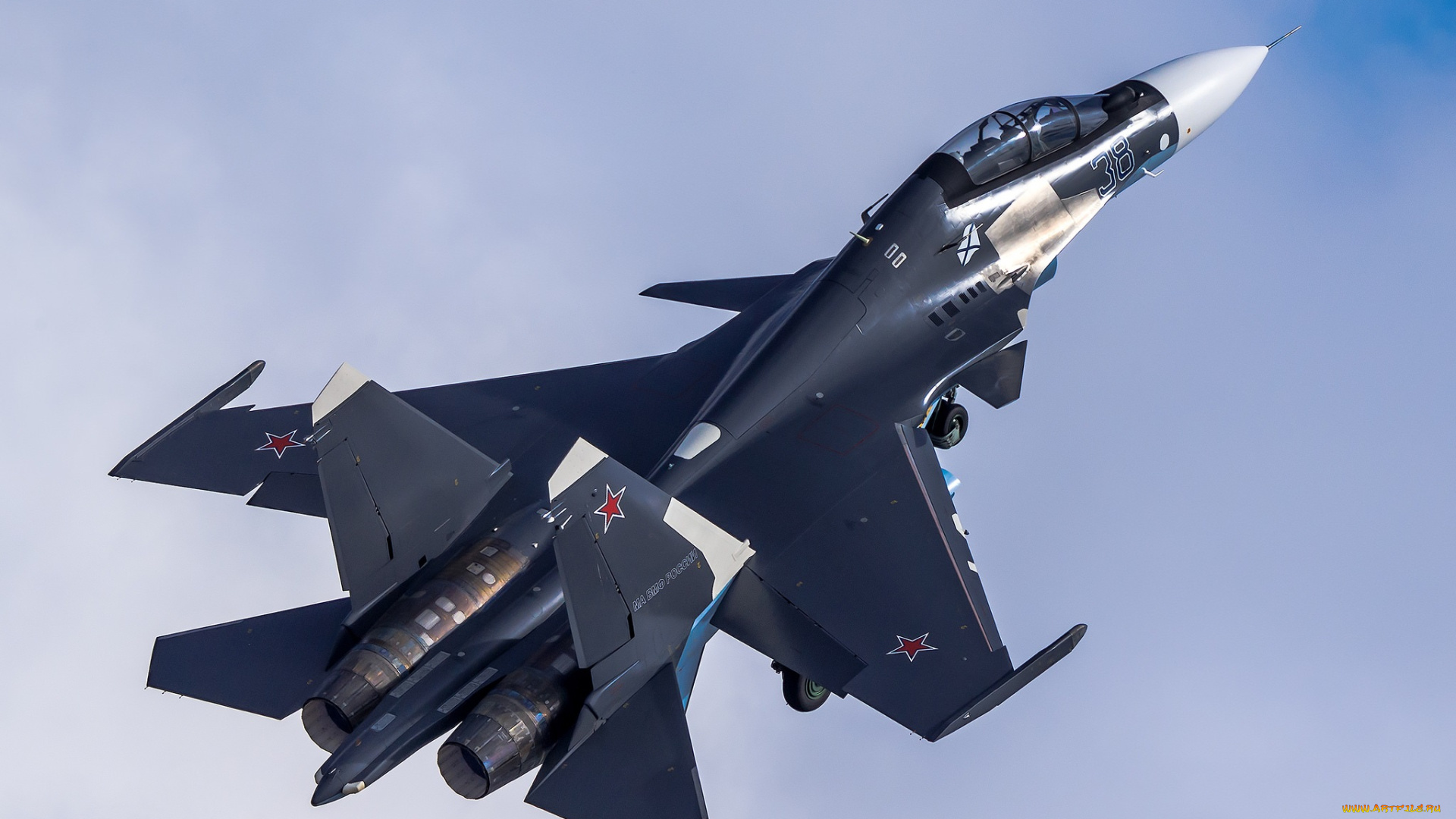 su-30sm, авиация, боевые, самолёты, истребитель