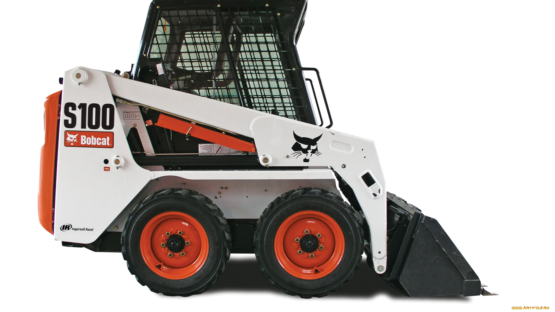 техника, фронтальные, погрузчики, bobcat