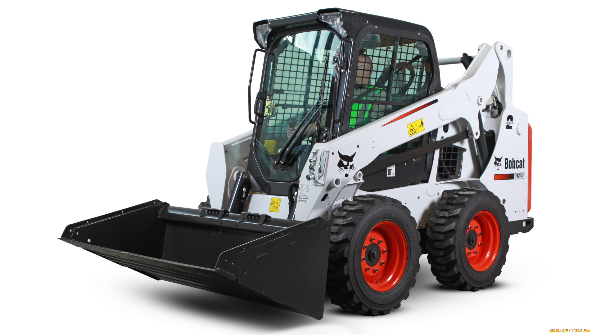 техника, фронтальные, погрузчики, bobcat