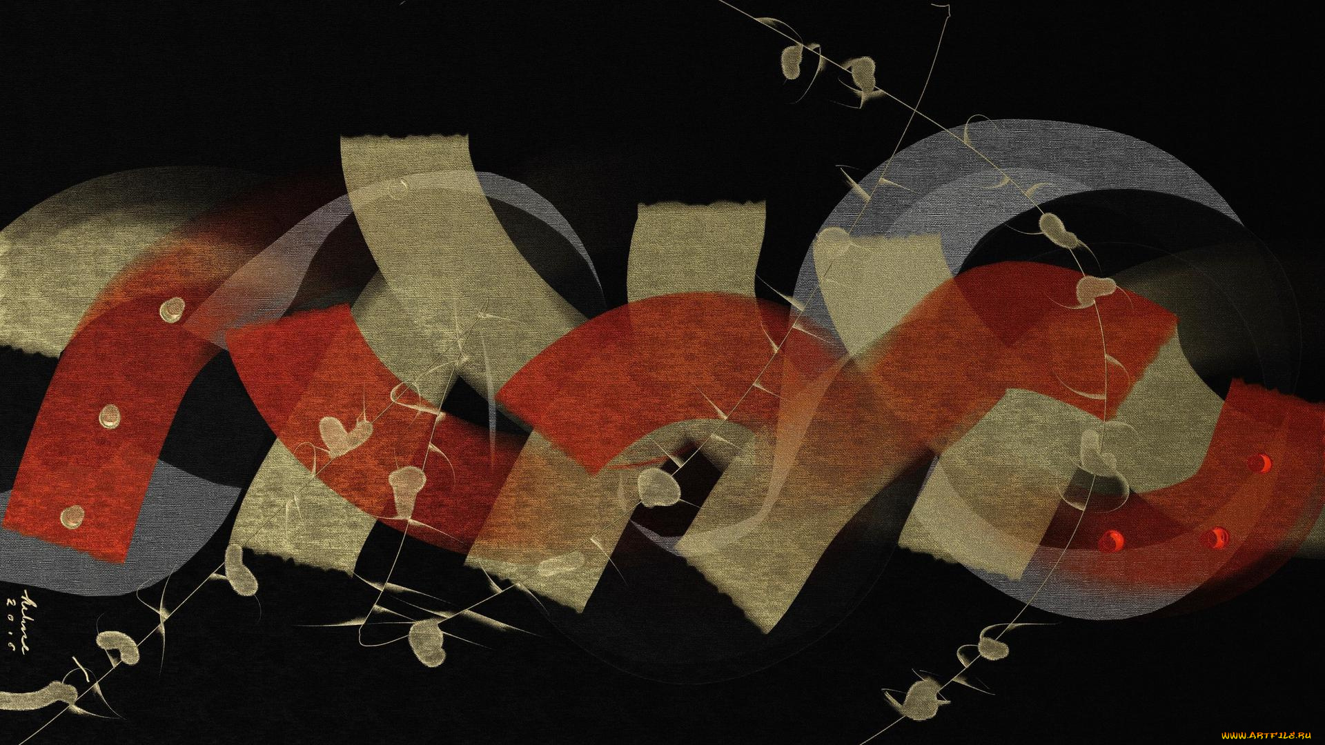 векторная, графика, графика, , graphics, холст, линии, цвет, формы, абстракция