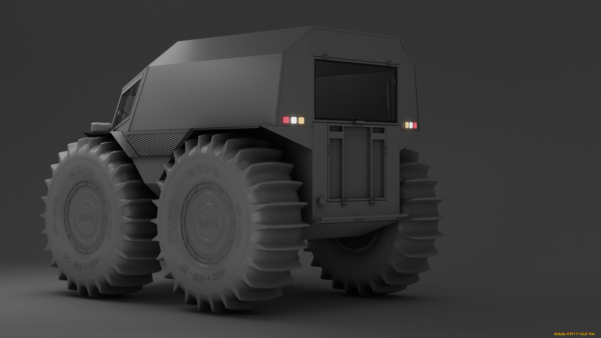 вездеход, sherp, техника, 3d, автомобиль, вездеход, sherp, спецтехника, внедорожник