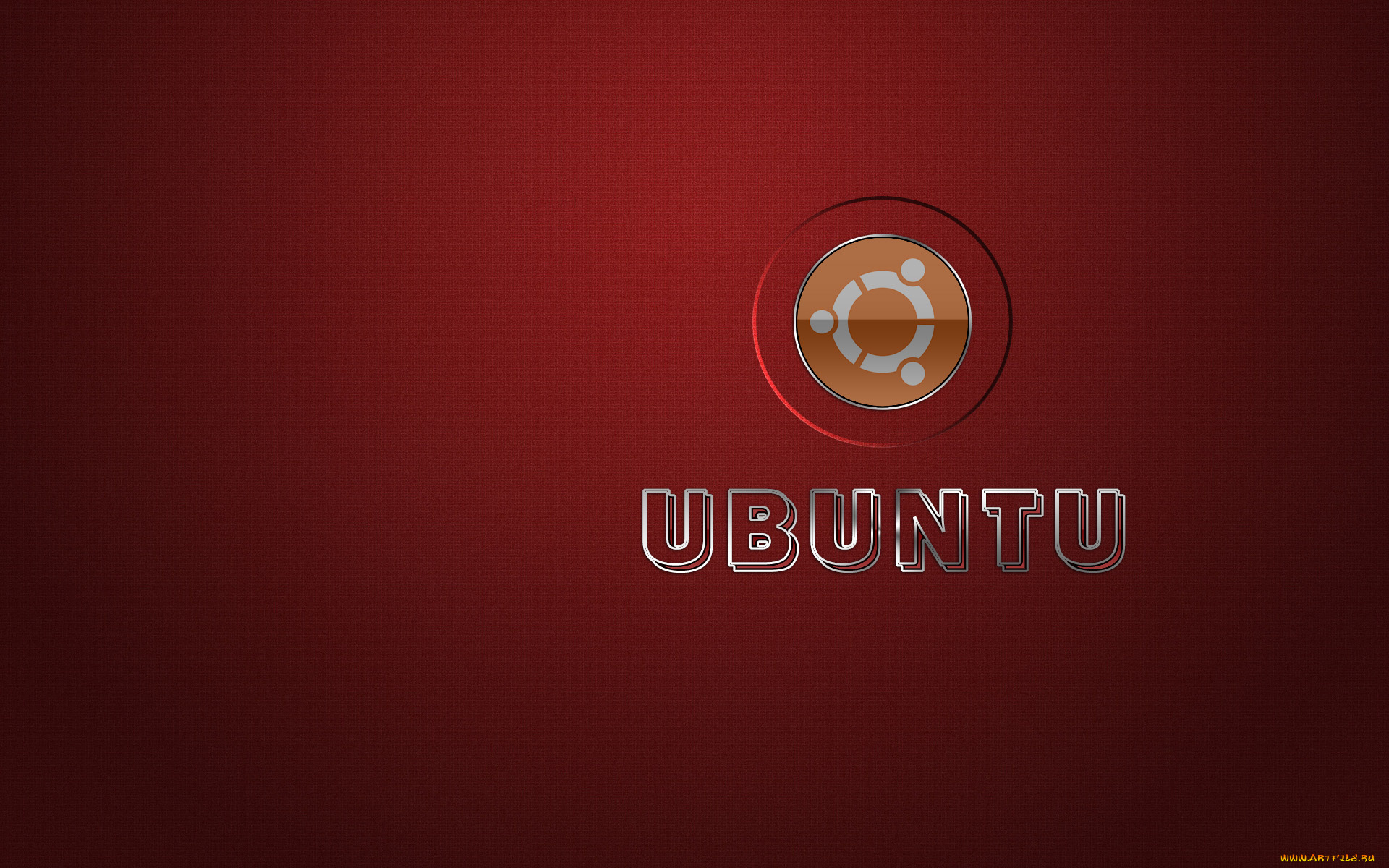 компьютеры, ubuntu, linux, логотип, фон