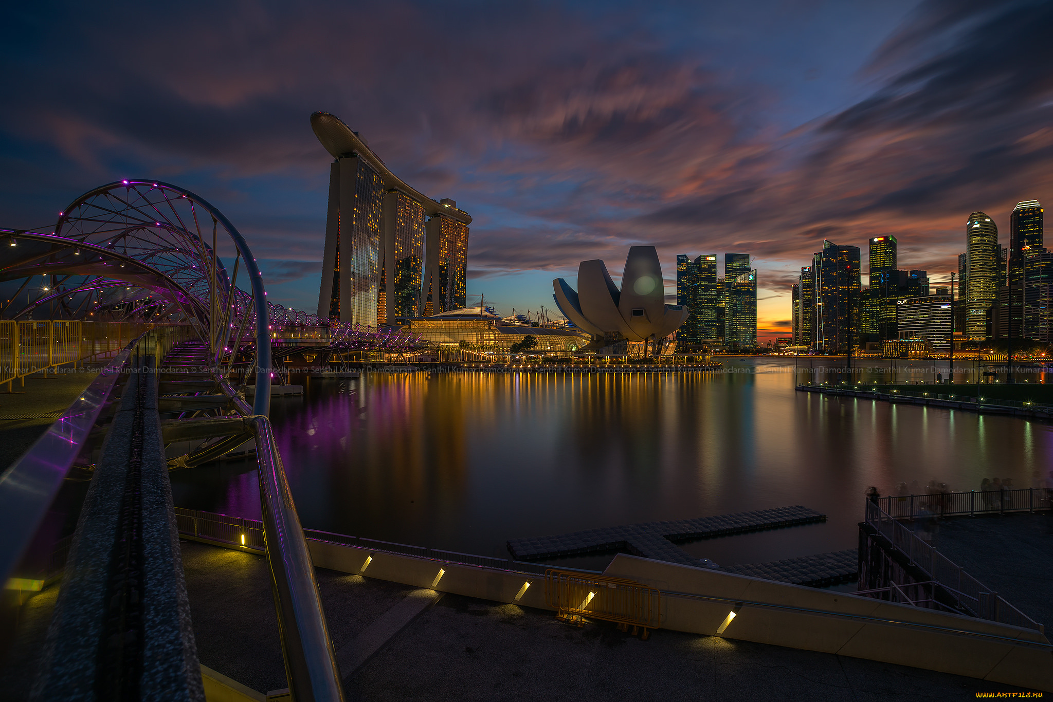 singapore, города, сингапур, , сингапур, панорама