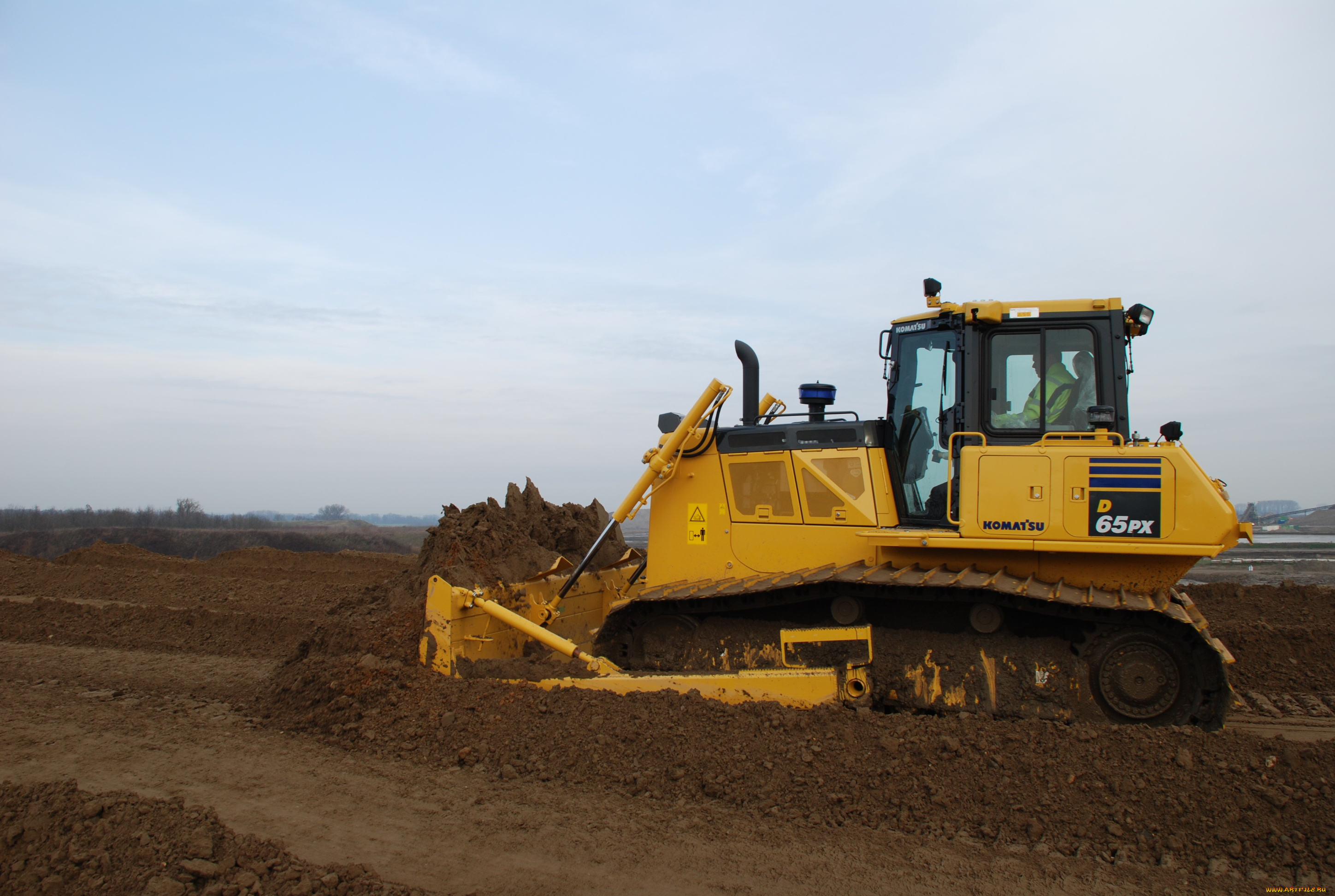 техника, бульдозеры, komatsu