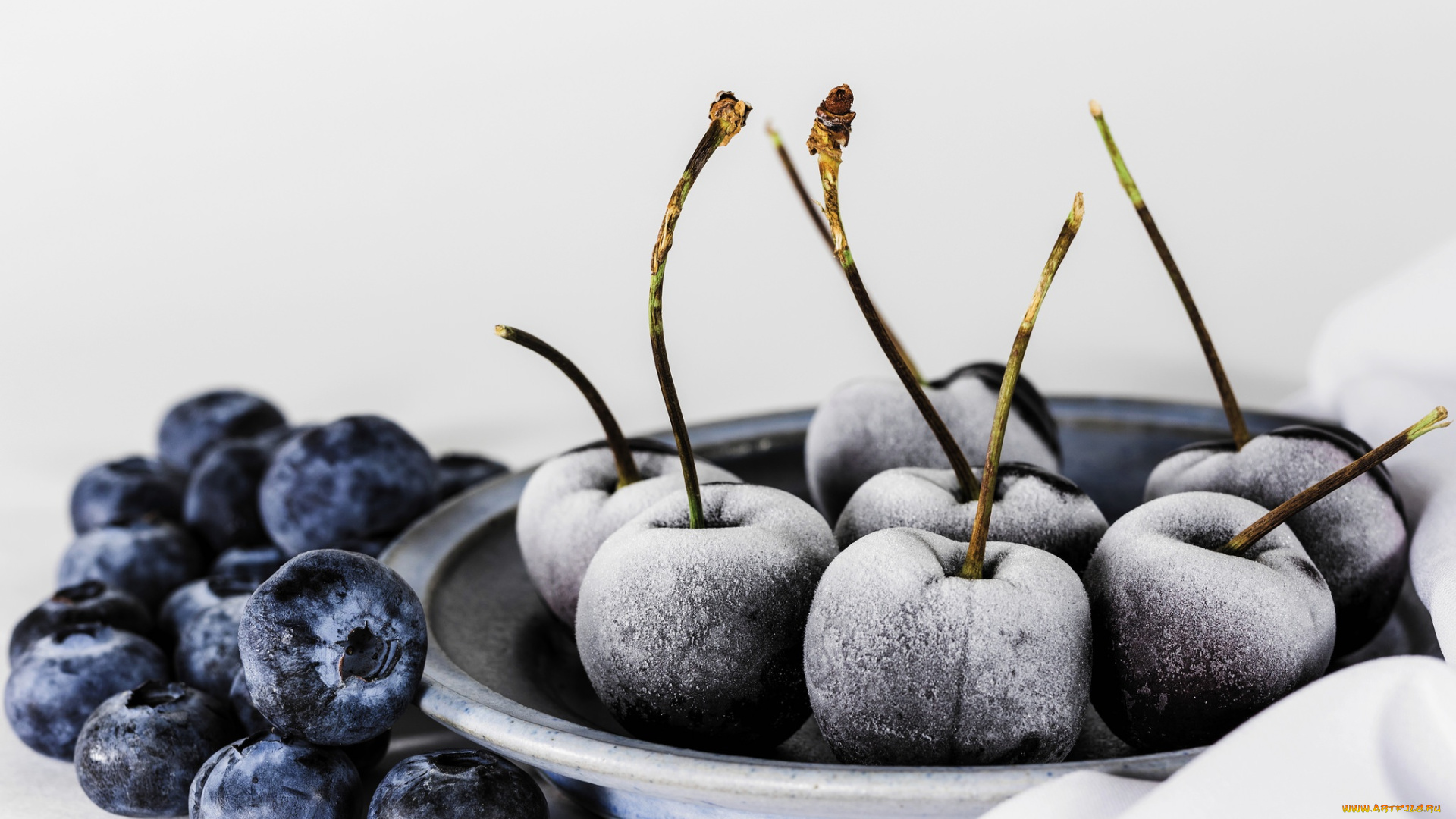 еда, фрукты, , ягоды, вишня, черника